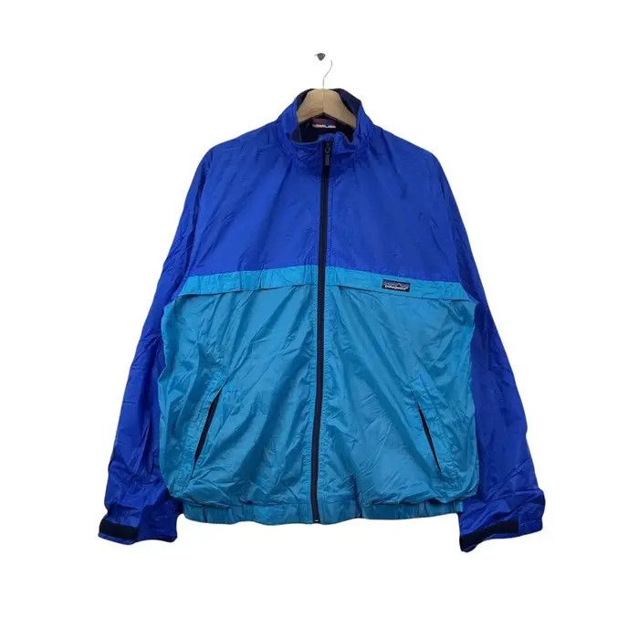 Patagonia Vtg PATAGONIA USA Jacket Hoodie Windbreaker 2 Tone Colour Size US M / EU 48-50 / 2 - 1 Thumbnail