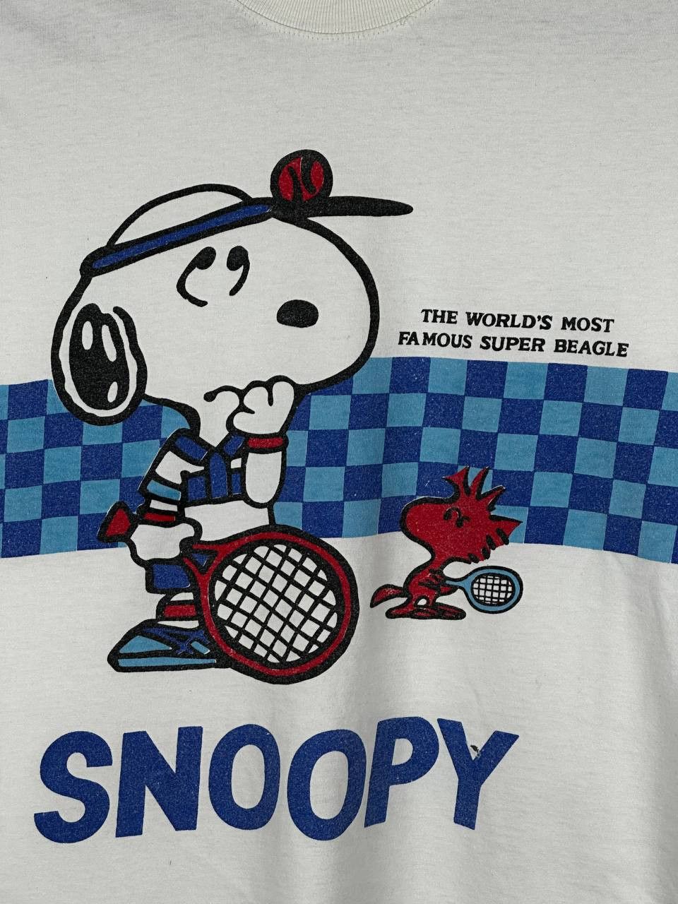 Vintage Rare 90s Vintage Peanuts Snoopy Cartoon T Shirt Size US S / EU 44-46 / 1 - 4 Thumbnail