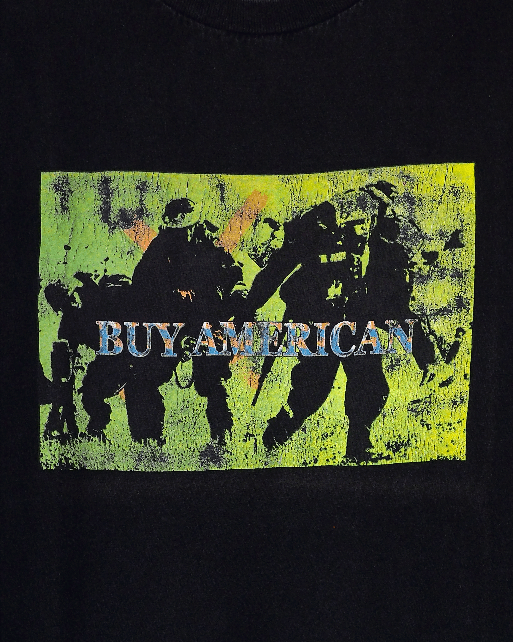 Vintage Vintage 2000s Buy American RAW Shirt L Size US L / EU 52-54 / 3 - 3 Thumbnail