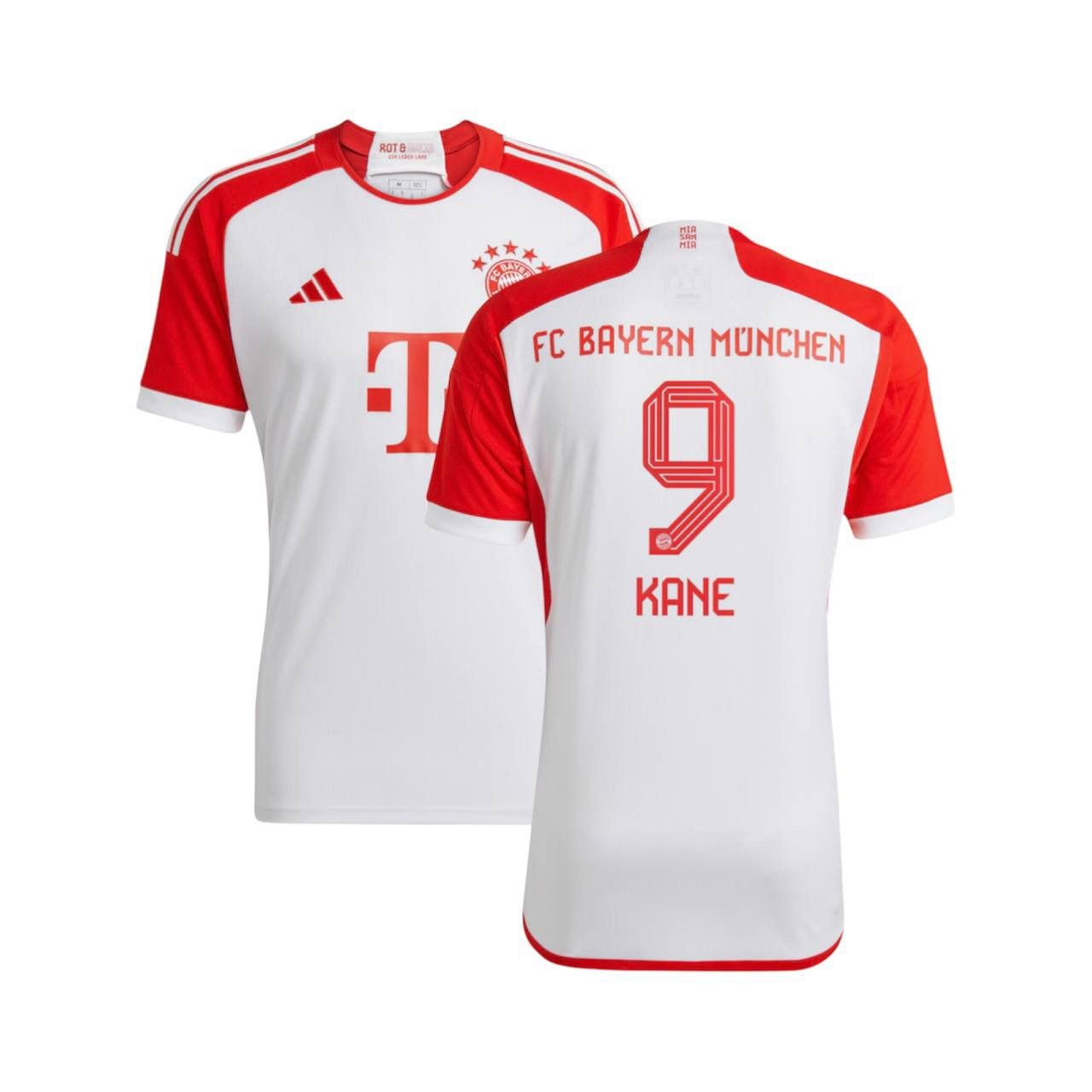 Adidas 2023/24 BAYERN MUNICH #9 KANE HOME SOCCER FOOTBALL JERSEY L Size US L / EU 52-54 / 3 - 3 Thumbnail
