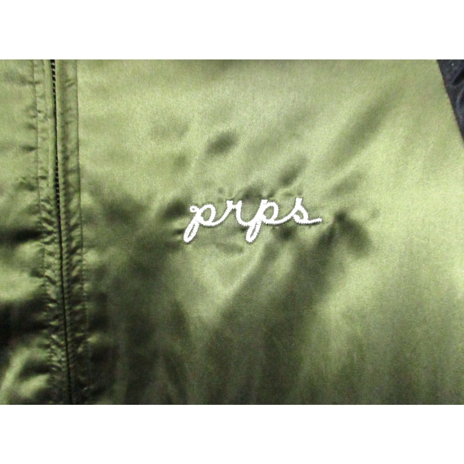Prps PRPS Tiger Bomber Jacket Large Mens Aviator Varsity Embroidered Quilted Jacket Size US L / EU 52-54 / 3 - 3 Thumbnail