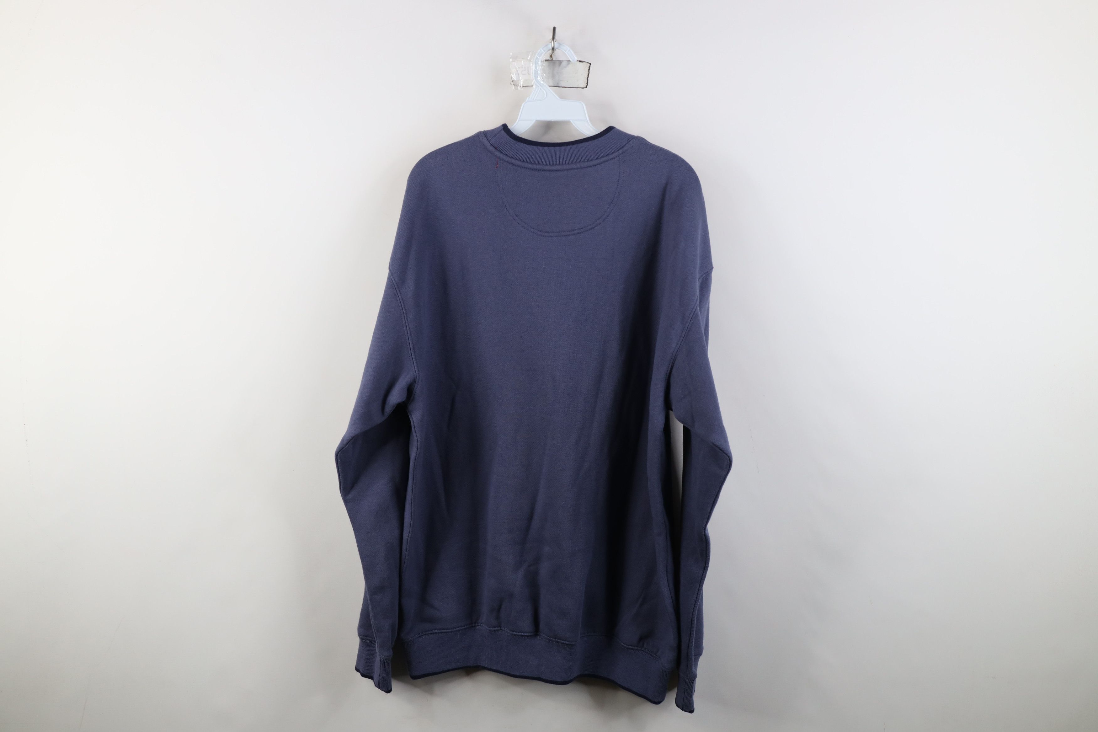 Vintage Deadstock Vintage 90s Y2K Streetwear Buck Sweatshirt Blue Size L / US 10 / IT 46 - 12 Thumbnail
