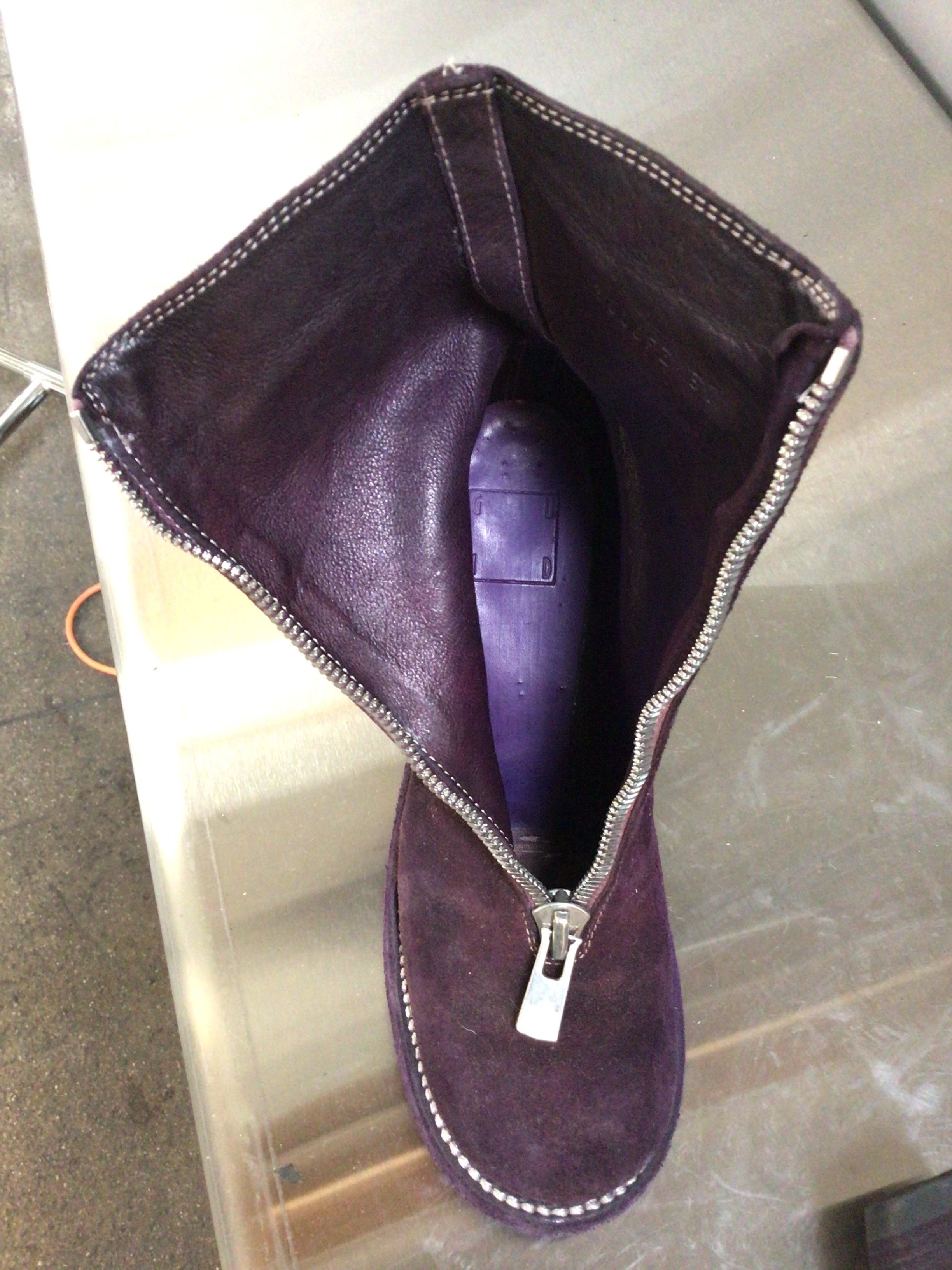 Guidi Guidi Front zip boots purple Size US 7 / IT 37 - 5 Thumbnail