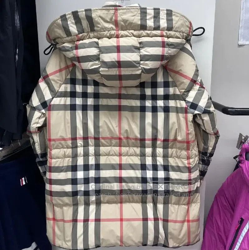 Burberry Burberry Multi-Colored Men's Down Jacket. Size US S / EU 44-46 / 1 - 1 Thumbnail
