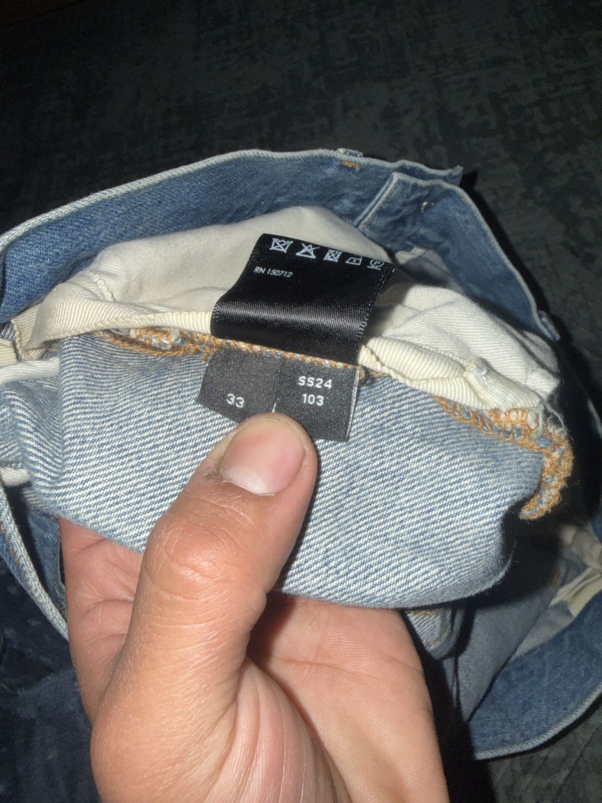 Amiri Amiri jeans baggy Size US 33 - 14 Thumbnail