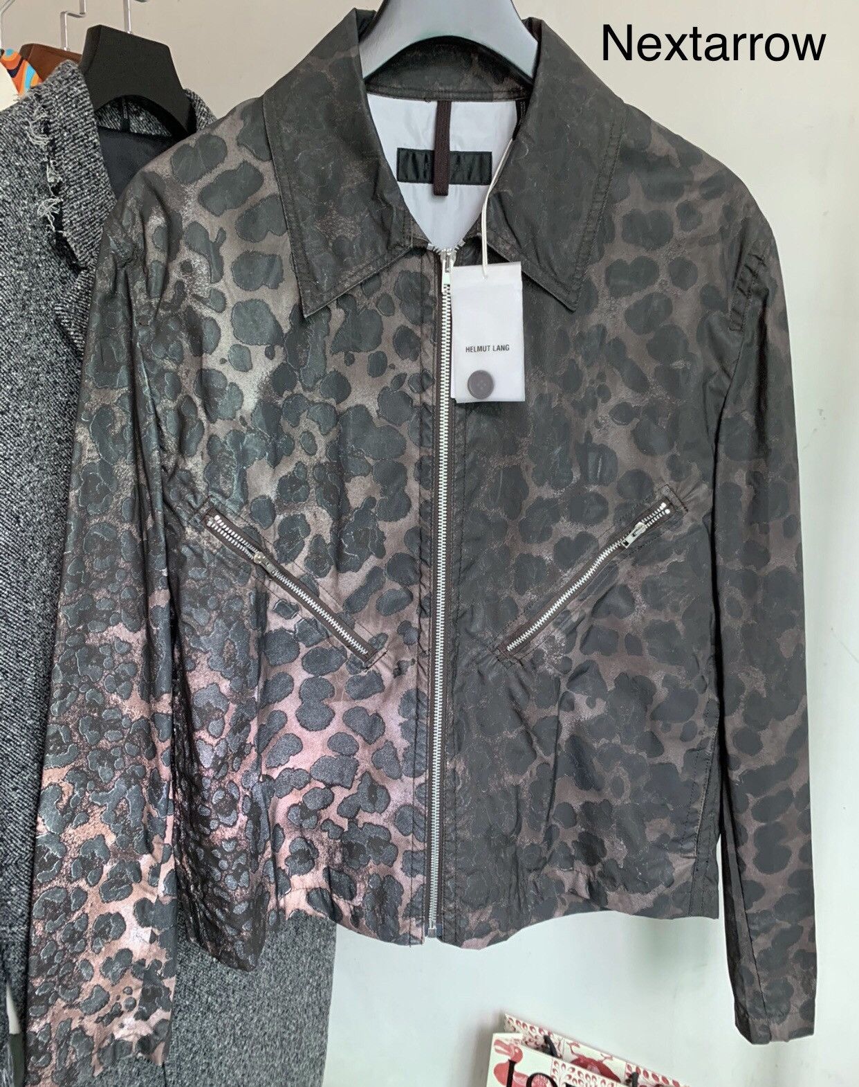 Helmut Lang HELMUT LANG Sparkling Leopard Nightclub Style Short Jacket Size US M / EU 48-50 / 2 - 1 Thumbnail