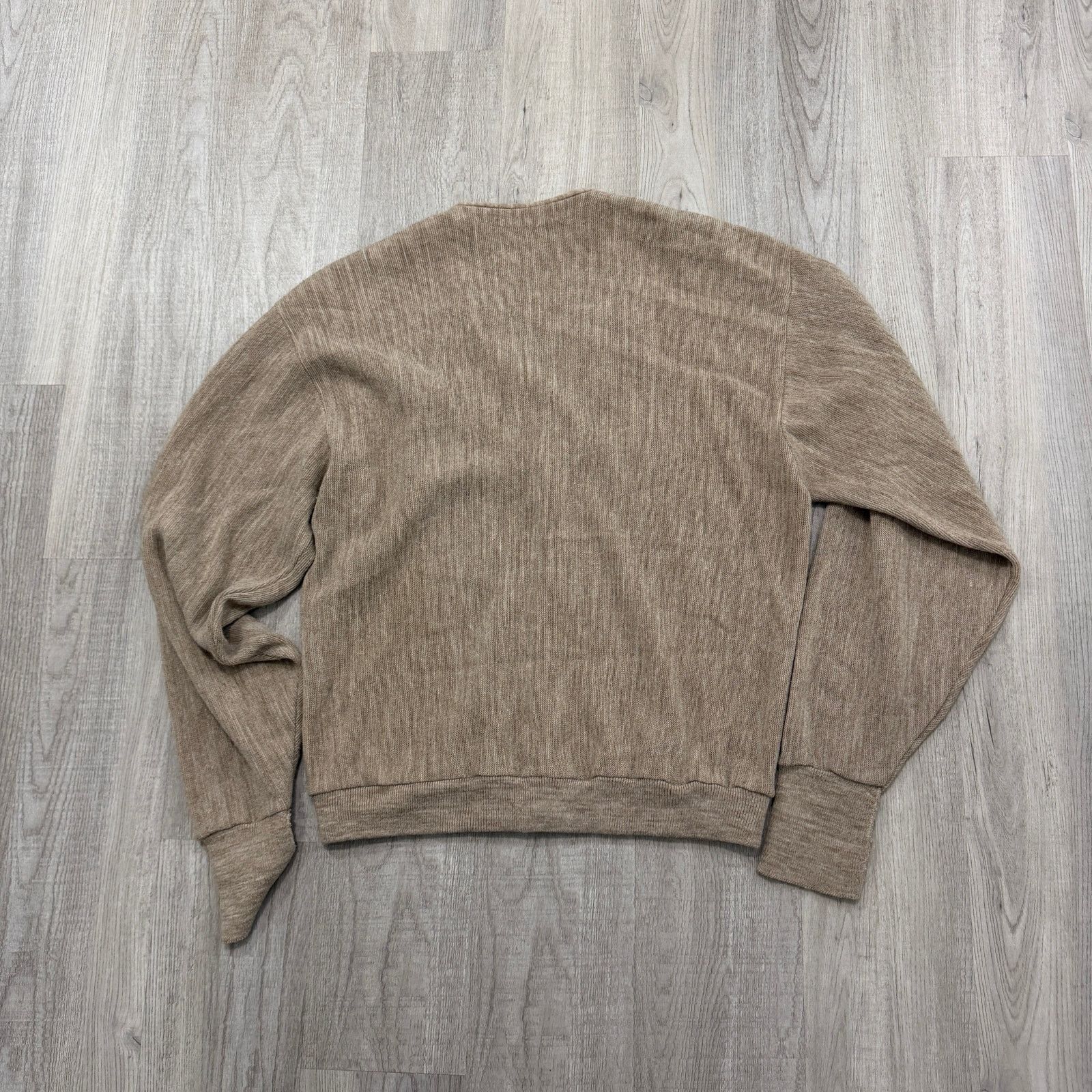 Vintage Vintage American Priority Cardigan Sweater Men's Large Brown Size US L / EU 52-54 / 3 - 5 Thumbnail