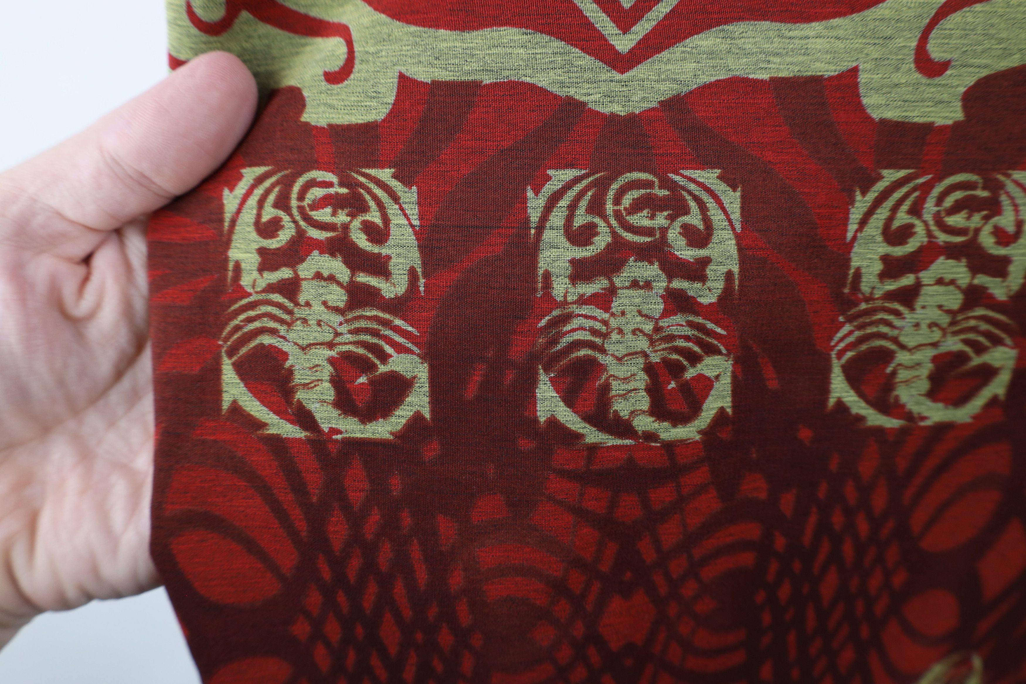 Marc Ecko × Vintage Vintage 90s Marc Ecko Tribal Scorpion Hawaiian Button Shirt Size US XL / EU 56 / 4 - 12 Thumbnail