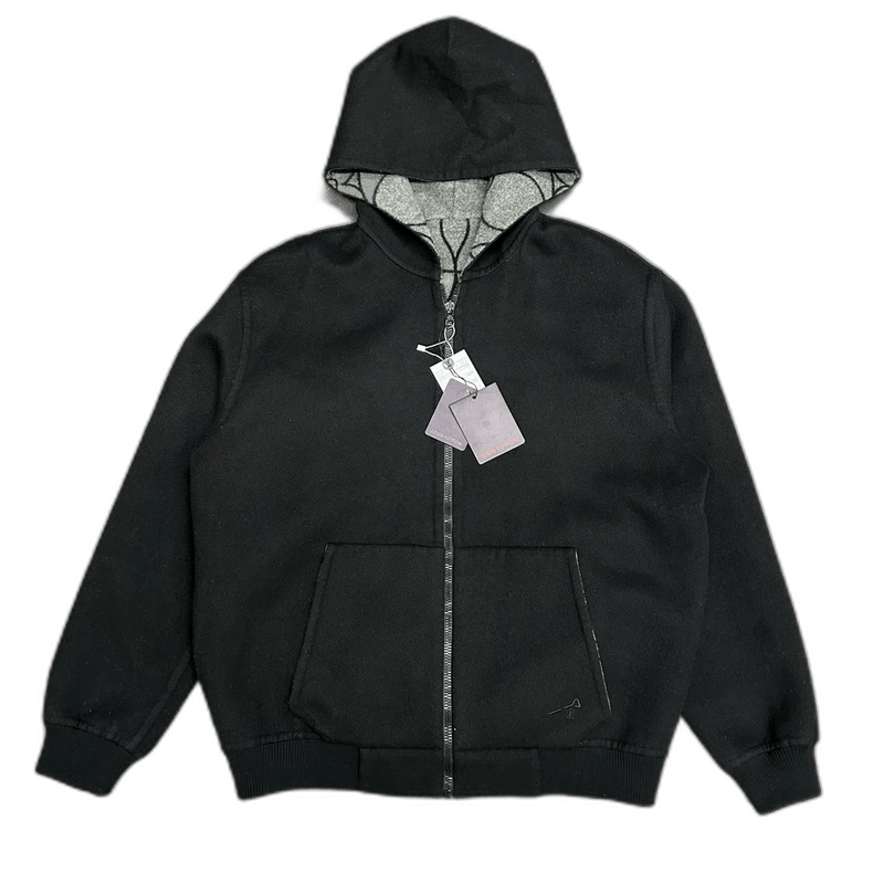 Louis Vuitton Louis Vuitton Black Zipper Hoodie Jacket-2506 Size US XXL / EU 58 / 5 - 1 Thumbnail