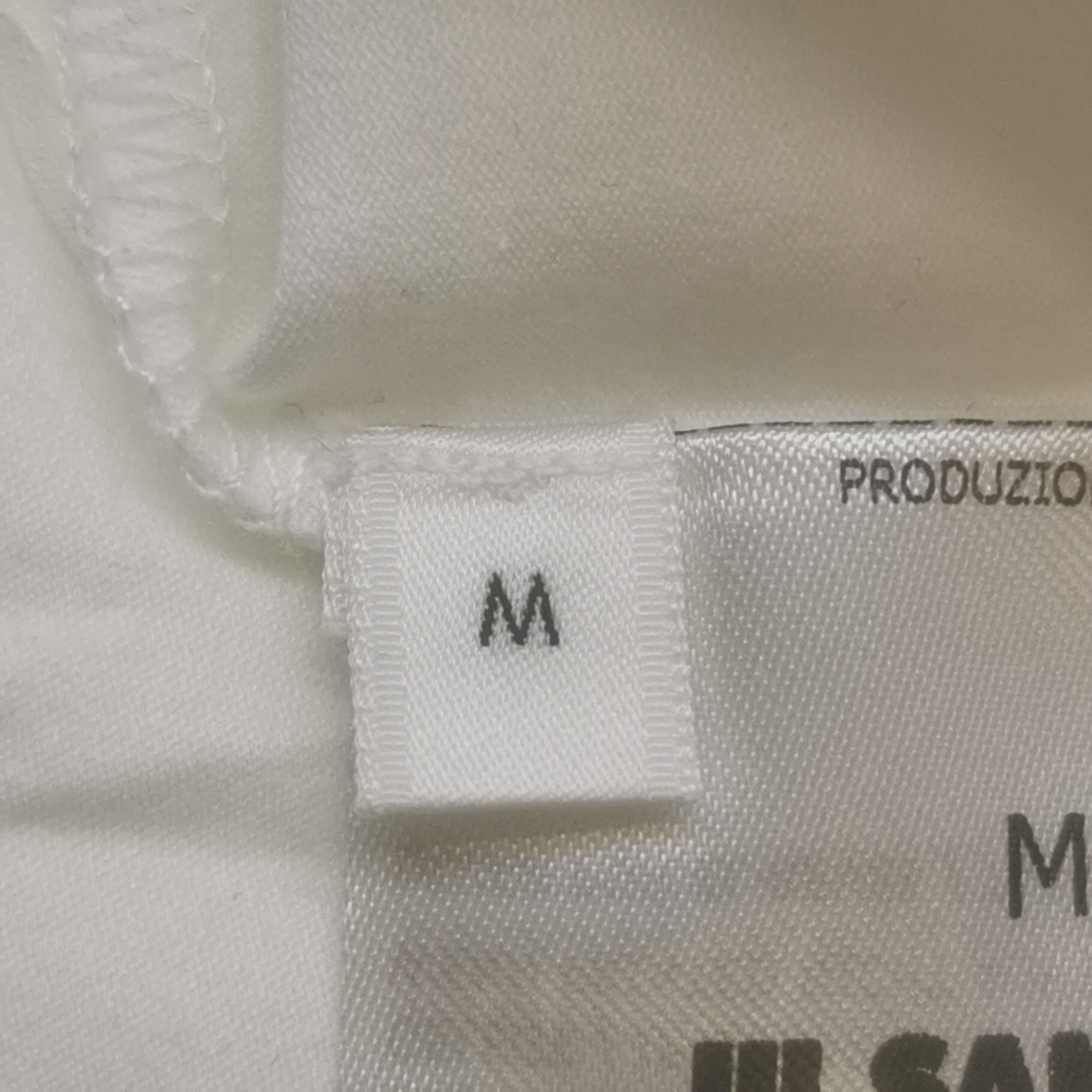 Jil Sander JIL SANDER JIL SANDER Cotton Solid Color Letter Logo Embro Size M / US 6-8 / IT 42-44 - 7 Thumbnail