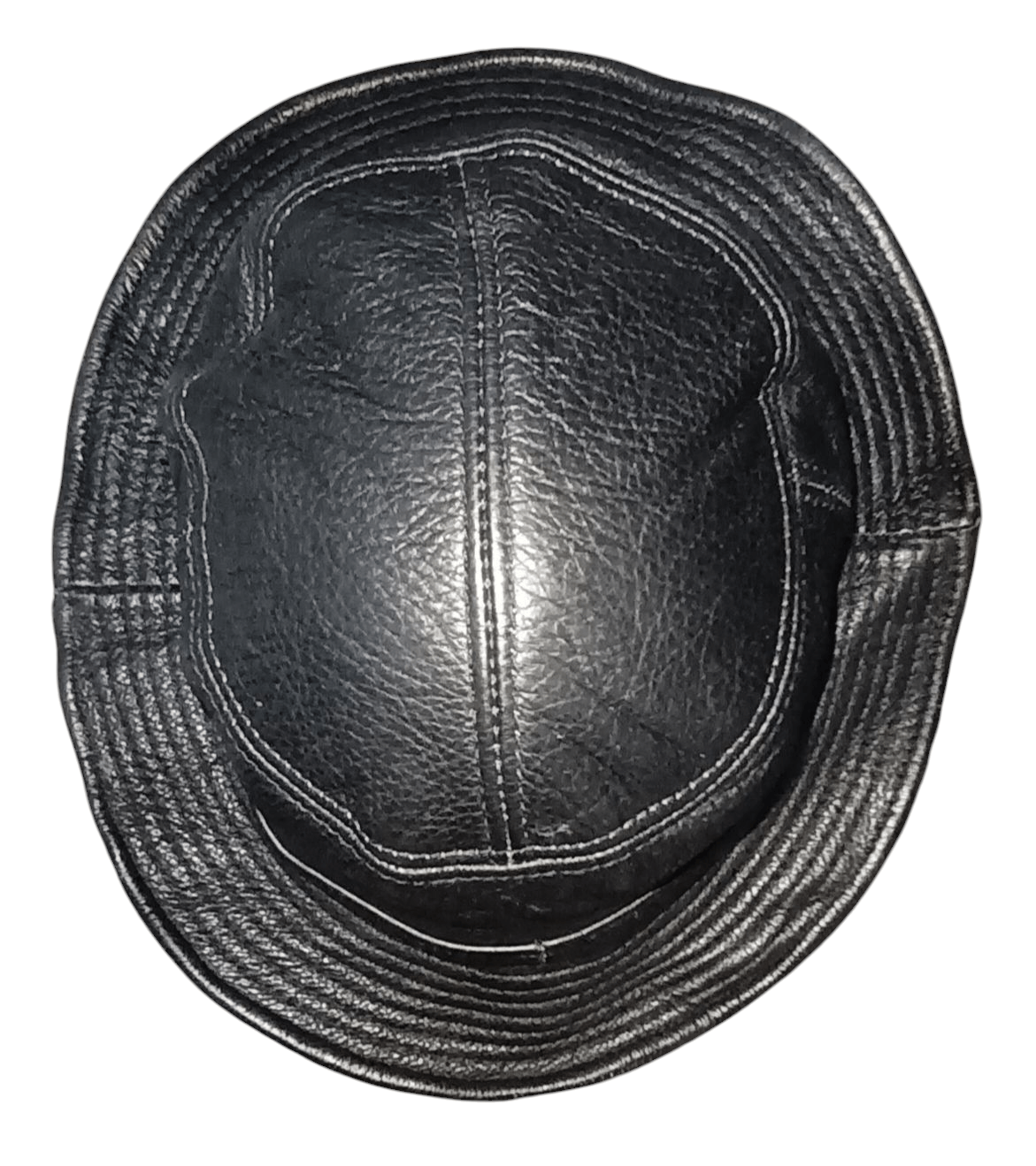 Genuine Leather COWHIDE SUPER SOFT LEATHER BUCKET HAT Size ONE SIZE - 3 Thumbnail