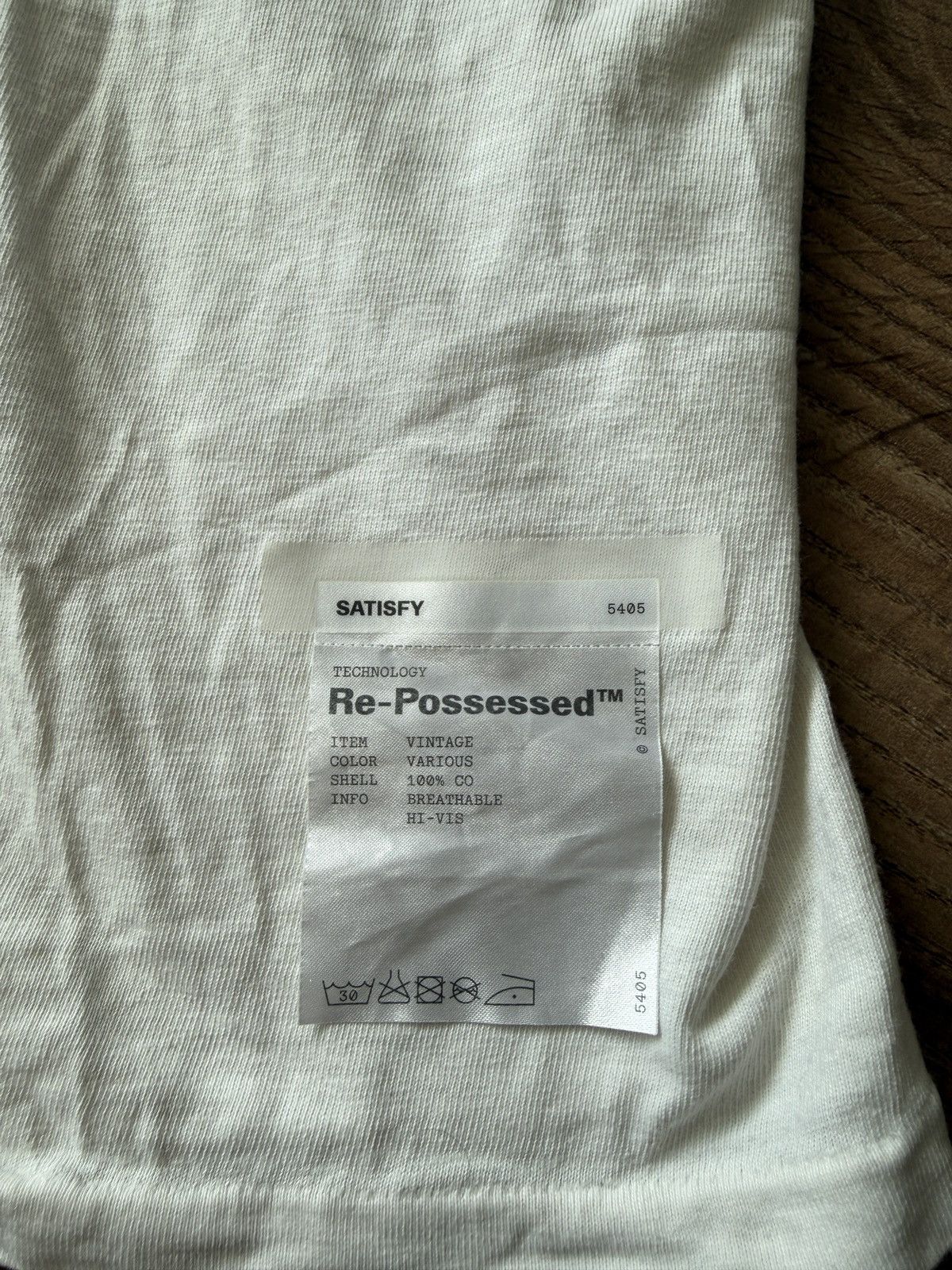 Our Legacy × Satisfy REPOSSESSED Marathon Pacer Tshirt possessed Size US XL / EU 56 / 4 - 4 Thumbnail