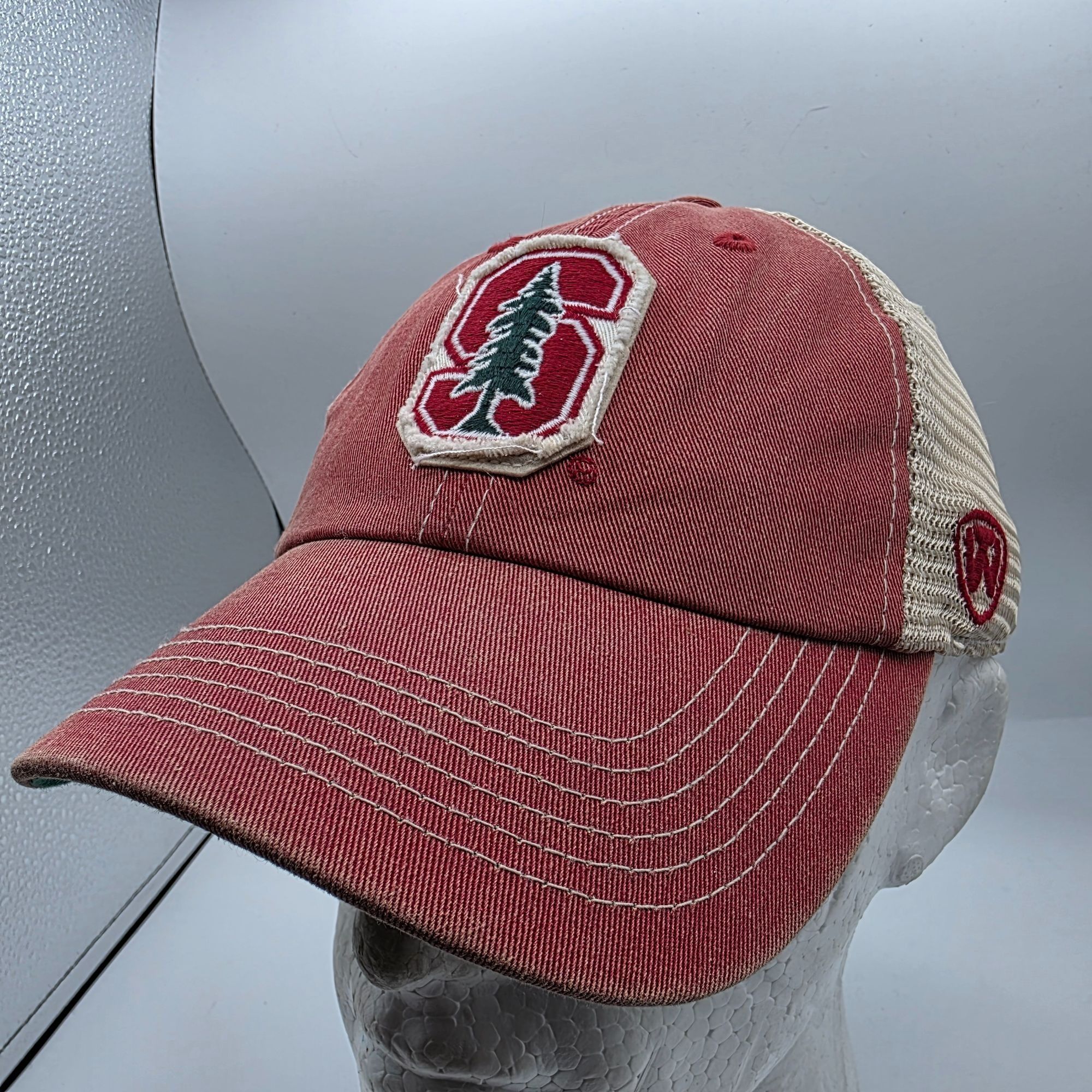 Top Of The World Top of the World Stanford Cardinal Trucker Hat Cap Adjustabl Size ONE SIZE - 1 Thumbnail