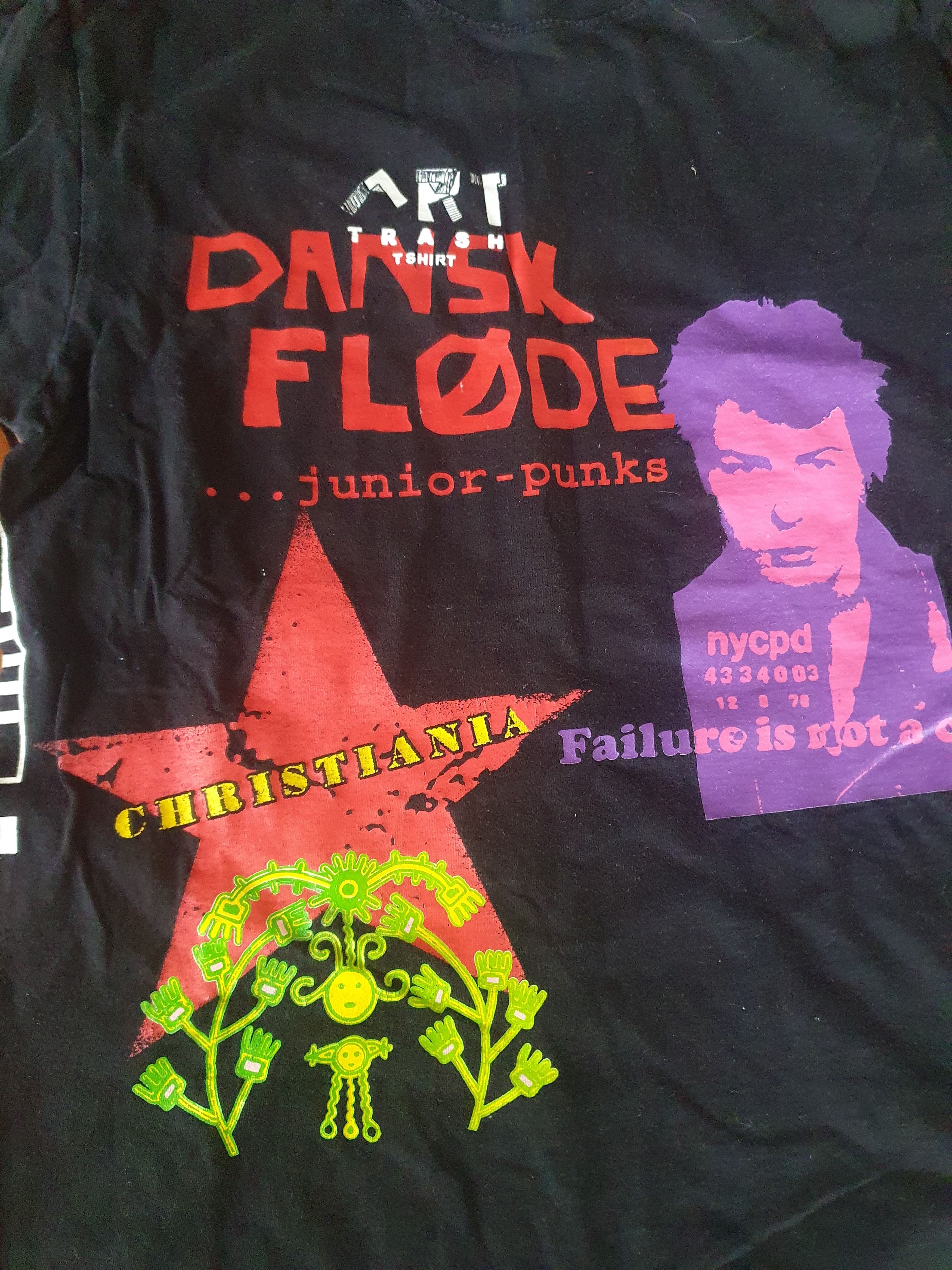 Other Art Trash Junior punks Christiania Mojo Bar art t-shirt sz S Size US S / EU 44-46 / 1 - 5 Thumbnail