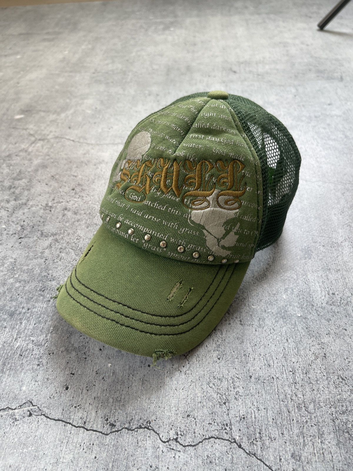 Christian Audigier 90S Big Logo Y2K Cap Size ONE SIZE - 1 Thumbnail