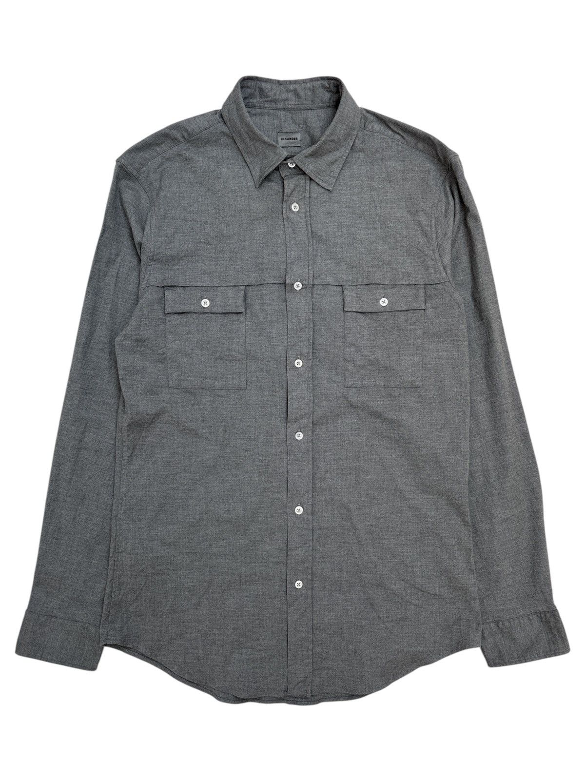 Jil Sander Raf Simons era Button Up Shirt Size US M / EU 48-50 / 2 - 1 Thumbnail