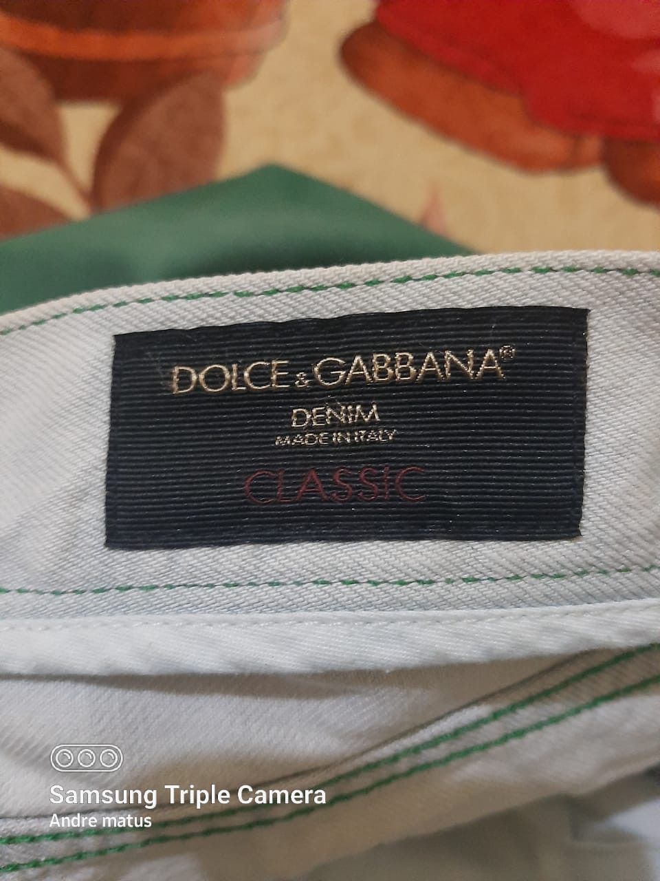 Dolce & Gabbana Dolce & Gabbana painted jeans Size US 31 - 5 Thumbnail