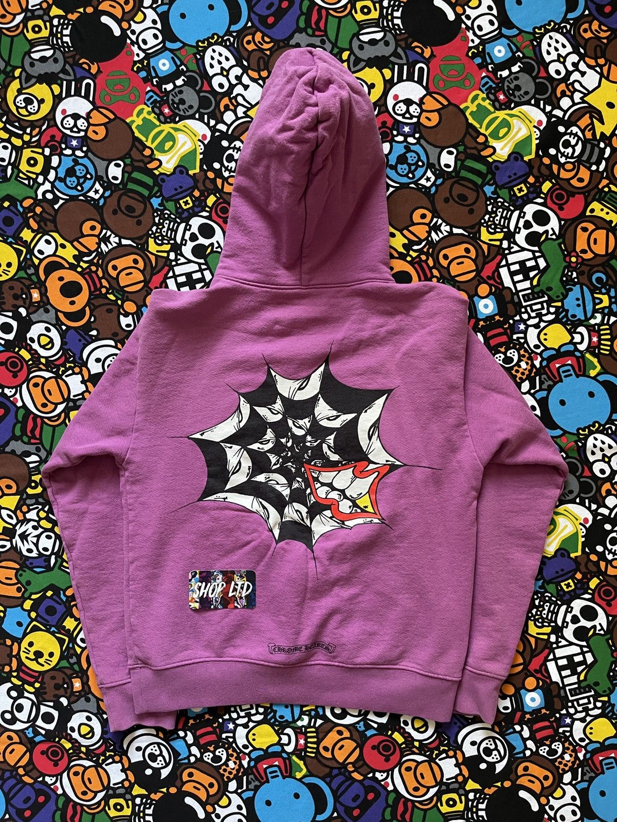 Chrome Hearts Chrome Hearts Pink Matty Boy Pullover Hoodie Size US S / EU 44-46 / 1 - 14 Thumbnail