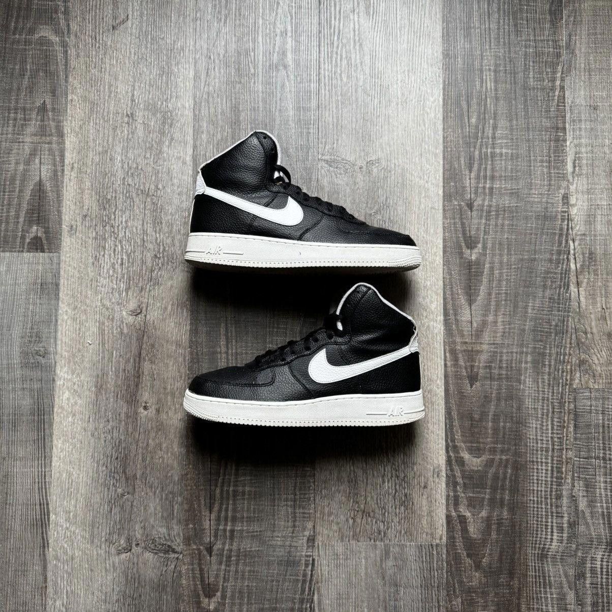 Nike NIKE • Air Force 1 High '07 "Black/White" (12M) Size US 12 / EU 45 - 1 Thumbnail