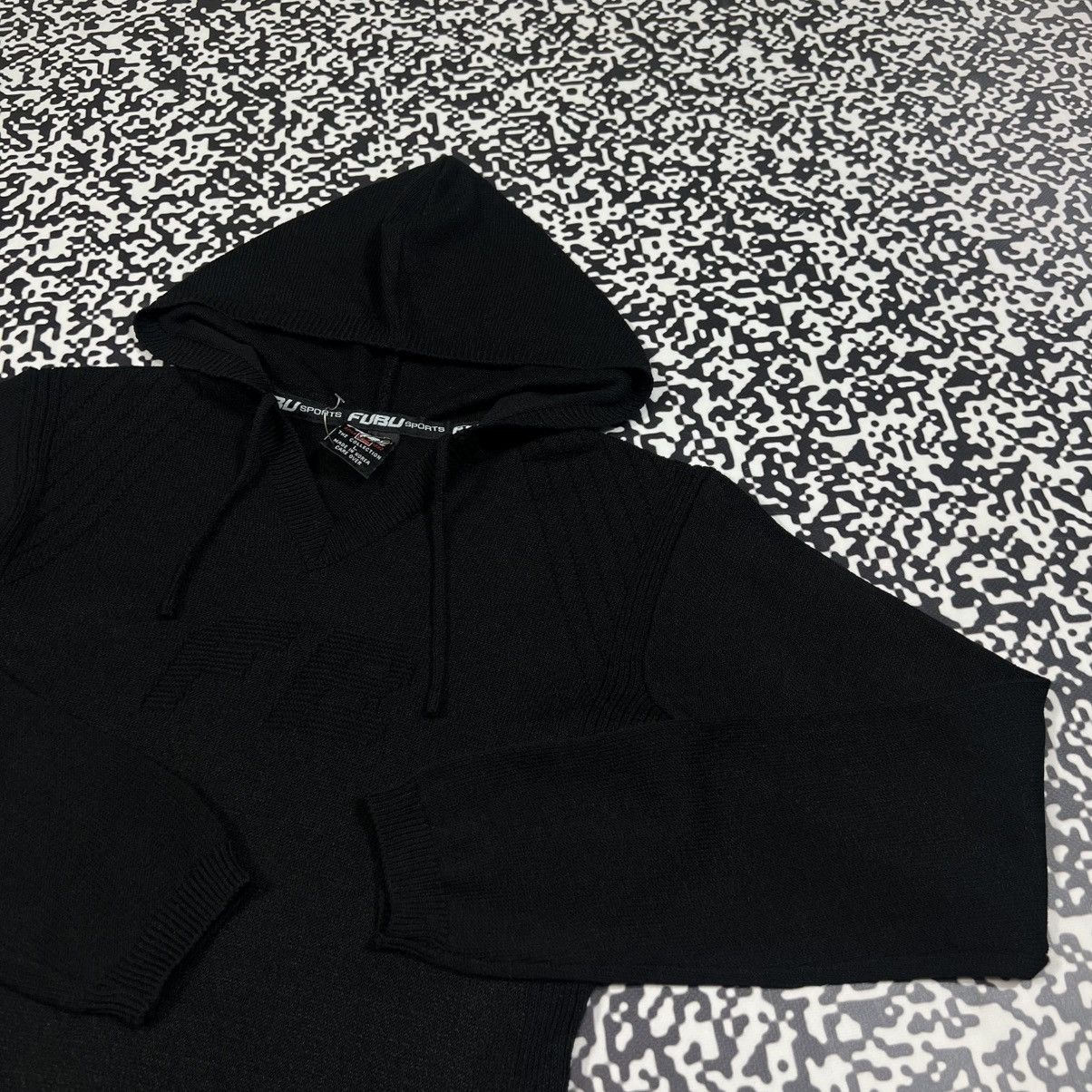 Fubu Vintage Y2K Fubu Hooded Midi Dress Retro Rap 90s Style Size L / US 10 / IT 46 - 5 Thumbnail