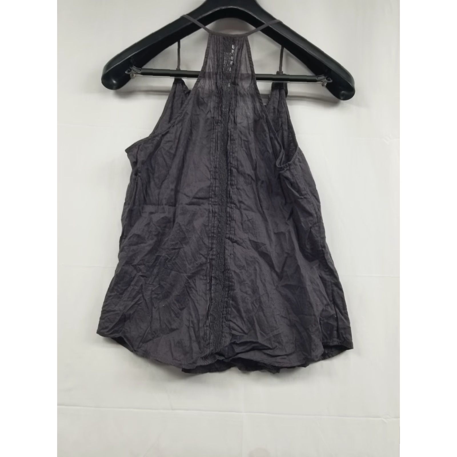 Anthropologie Anthropologie Les Cocotiers Ruffled Mora Tank Top Blouse Gray Size S Size S / US 4 / IT 40 - 2 Thumbnail