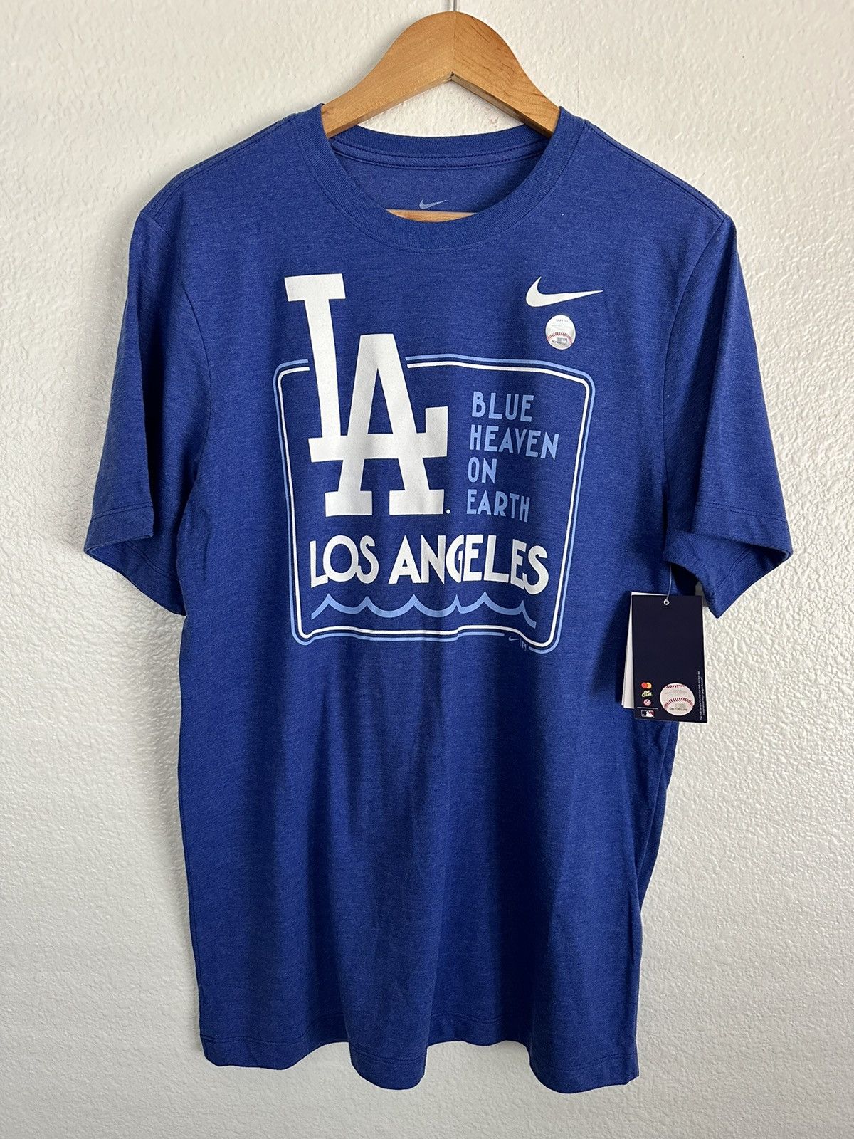 Nike Nike Los Angeles Dodgers Blue Heaven On Earth Shirt Dodger | Grailed