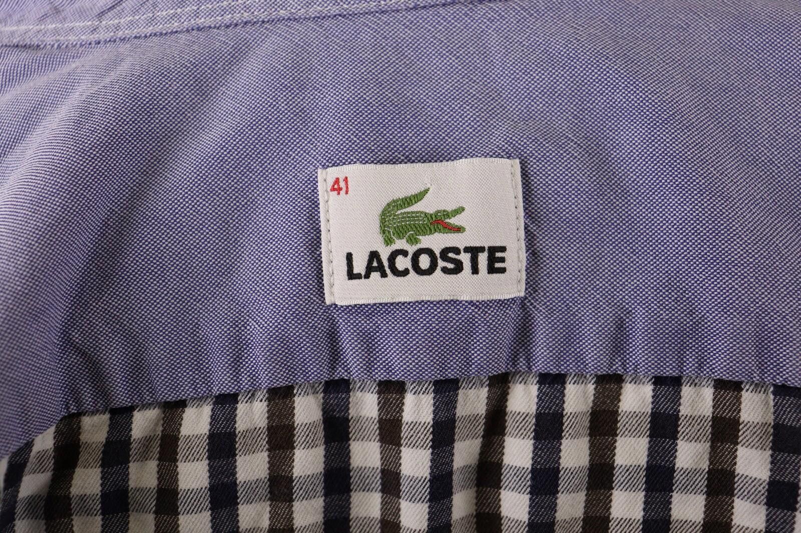 Lacoste Lacoste Multicolor Check Button Down Shirt Size 41 Size US M / EU 48-50 / 2 - 11 Thumbnail