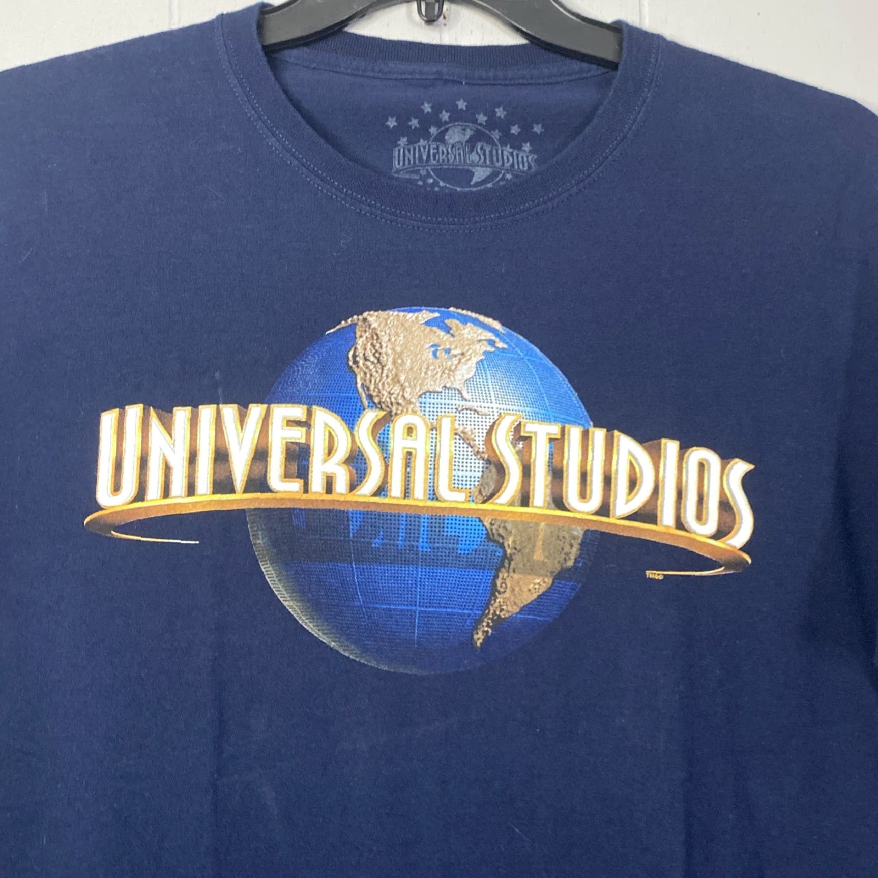 Vintage Universal Studios Mens Large T Shirt Souvenir Official Merch Y2K FL 22x28 Size US L / EU 52-54 / 3 - 2 Thumbnail
