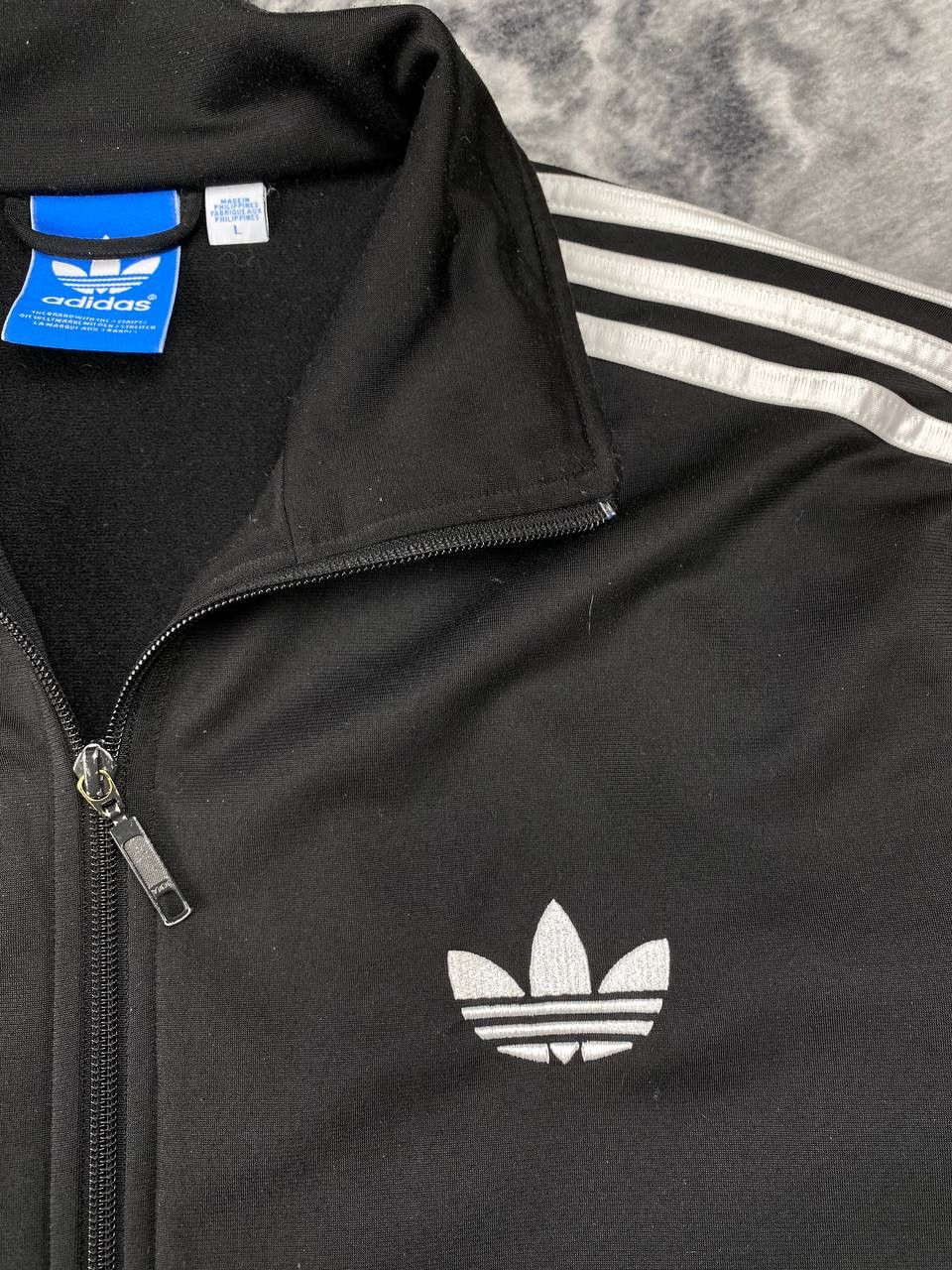 Adidas Vintage Adidas Track Jacket 00s Y2K Men Size L Black Size US L / EU 52-54 / 3 - 3 Thumbnail