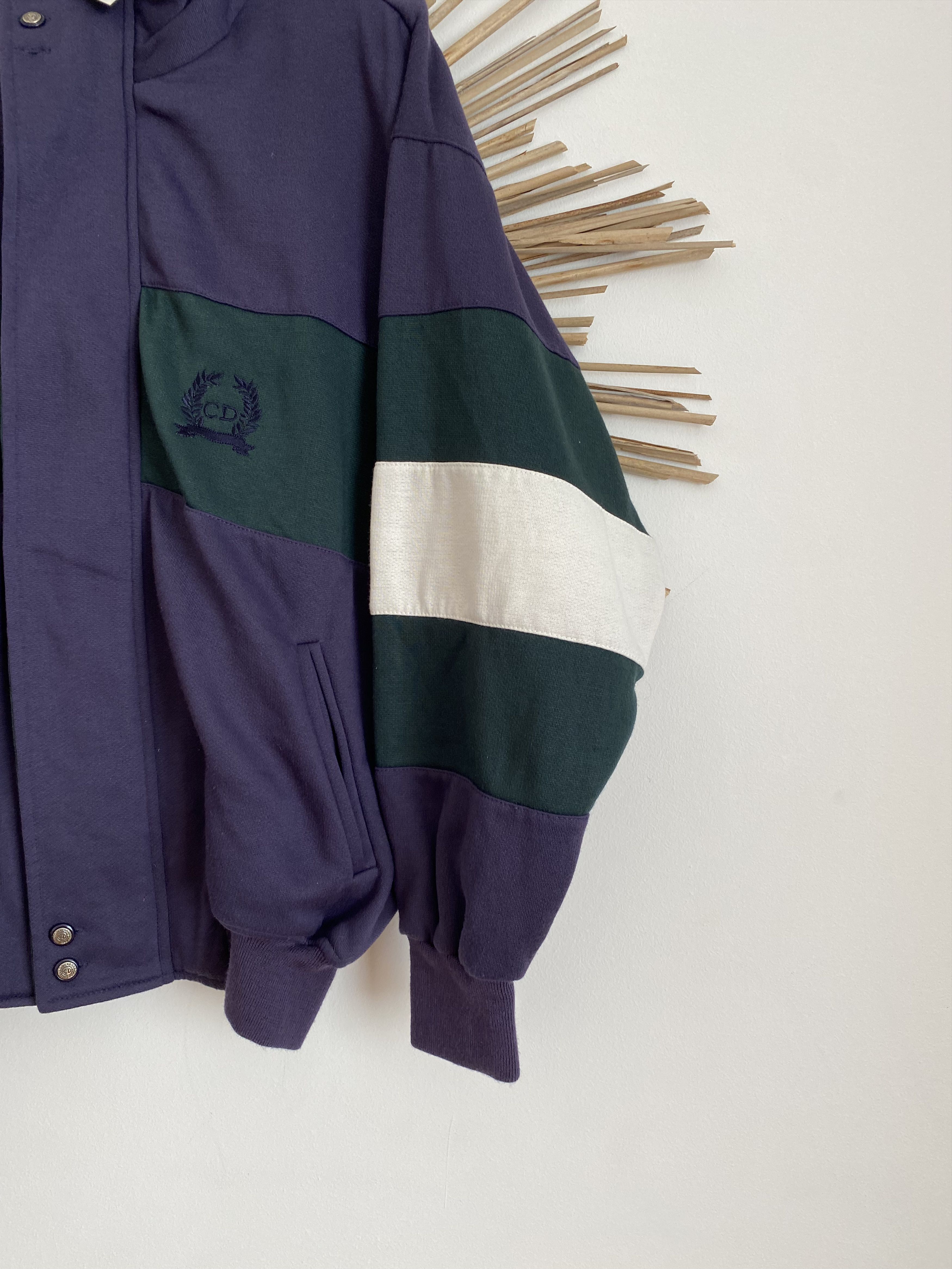 Christian Dior Monsieur Christian Dior Monsieur rare 80s vintage full zip sweater Size US L / EU 52-54 / 3 - 2 Thumbnail