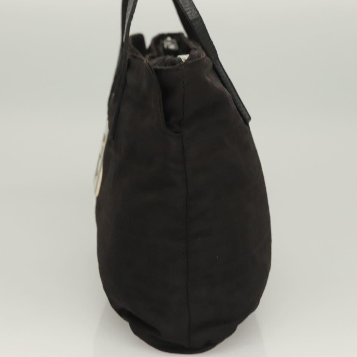 Fendi FENDI Zucca Canvas Hand Bag Black Silver Size ONE SIZE - 4 Thumbnail