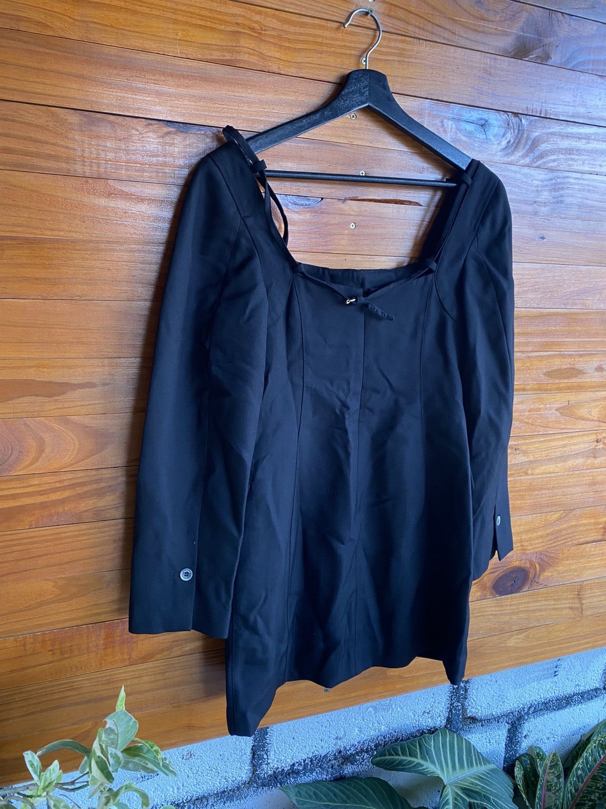 Jacquemus Jacquemus La Montagne Black Tailored Wool Jacket Top Size S / US 4 / IT 40 - 11 Thumbnail