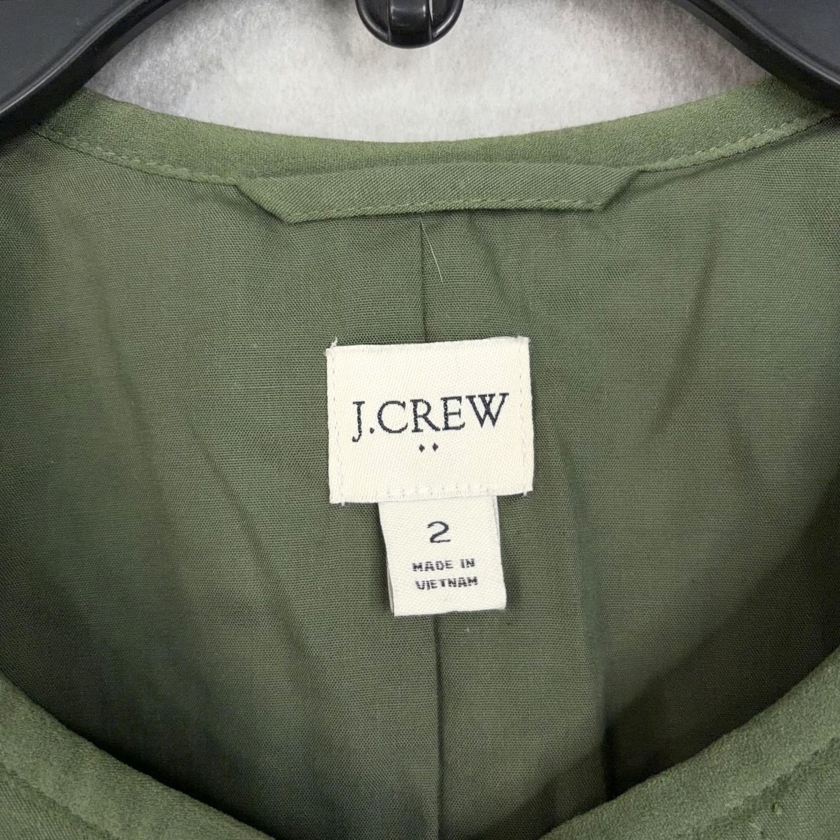 J.Crew J.Crew Quilted Denim Jacket Womens 2 Small Size with Button Closure & Pocket Size XS / US 0-2 / IT 36-38 - 4 Thumbnail