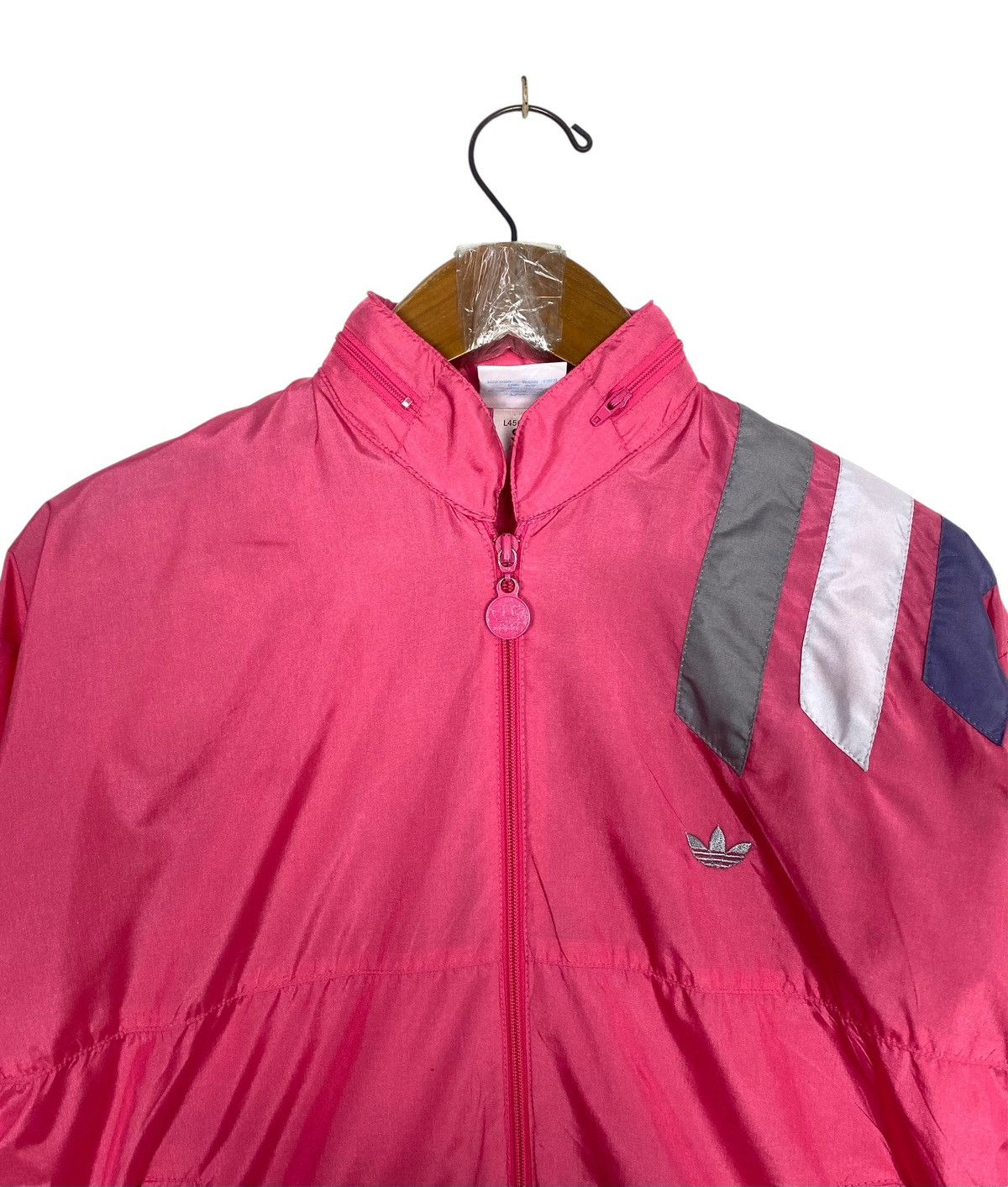 Adidas Rare‼️ Vintage Adidas Trefoil Windbreaker Size S / US 4 / IT 40 - 4 Thumbnail