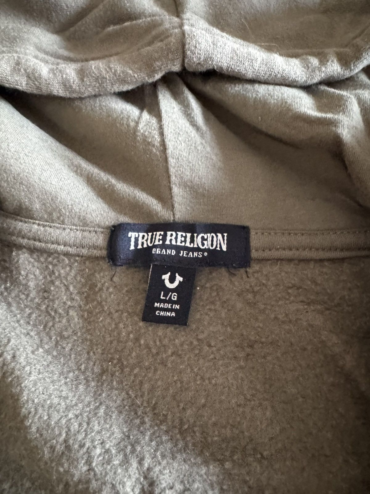 True Religion True Religion Zip Up Hoodie Size US L / EU 52-54 / 3 - 2 Thumbnail
