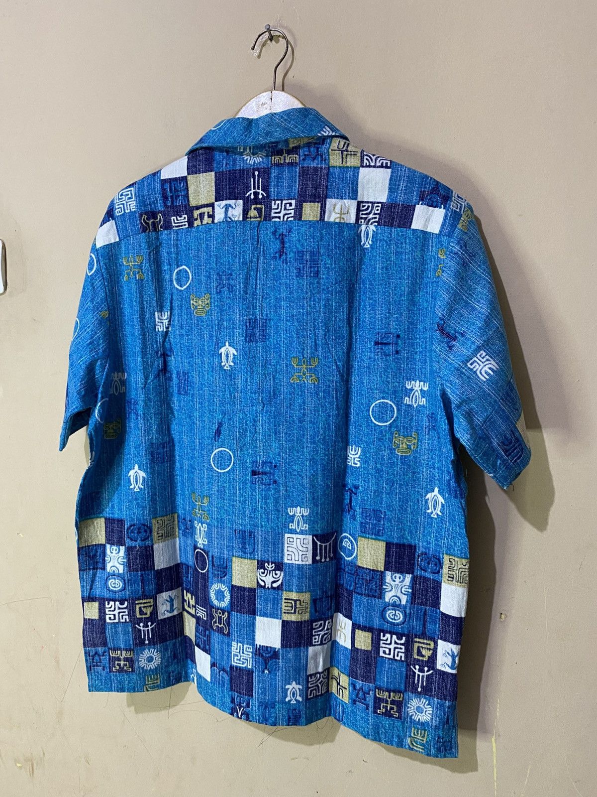 Vintage 60s Rare Vintage McInerry Hawaiian Pattern Button Shirt Size US L / EU 52-54 / 3 - 10 Thumbnail