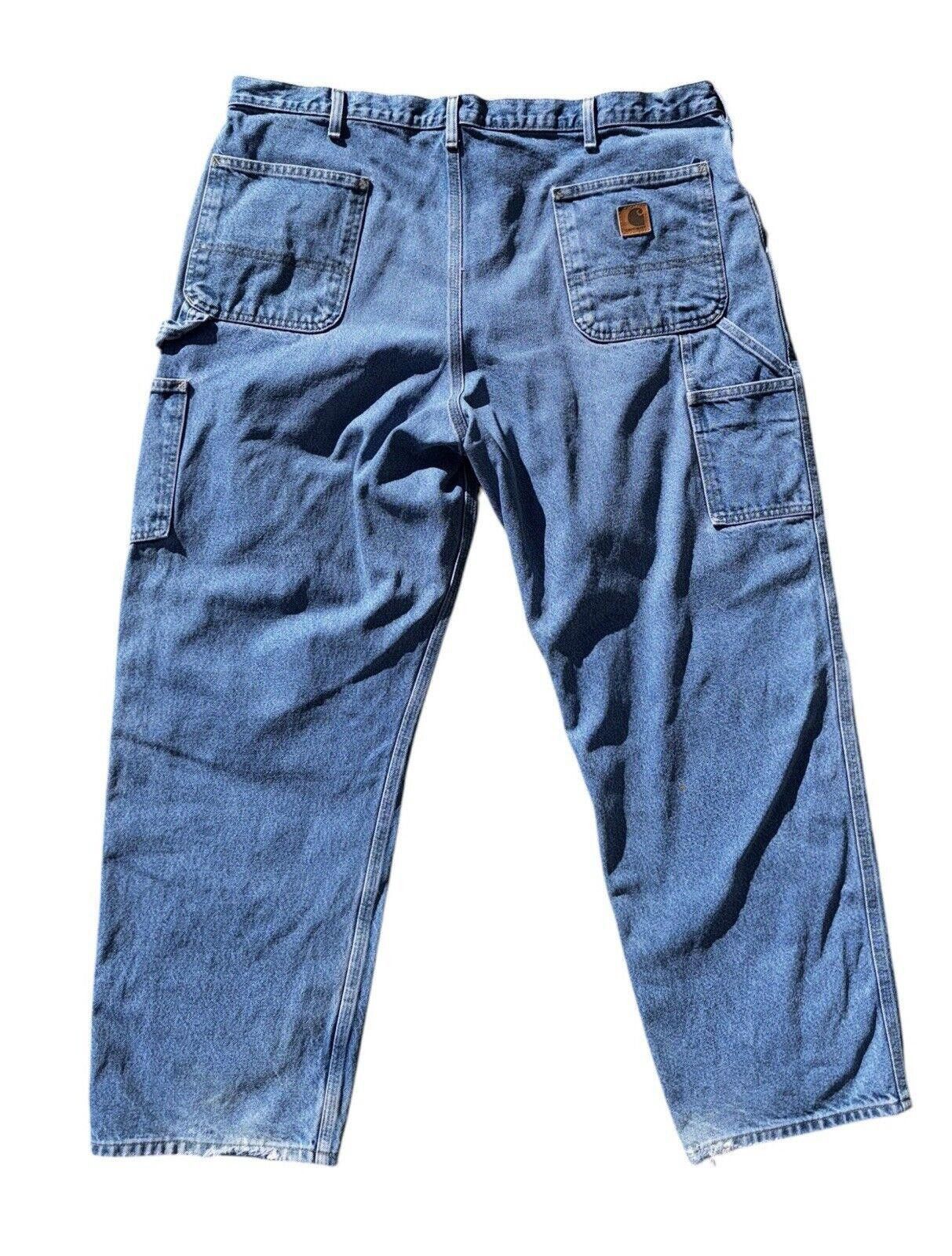 Carhartt Vintage Carhartt Original Fit Carpenter Jeans 42x30 Size US 42 / EU 58 - 2 Thumbnail