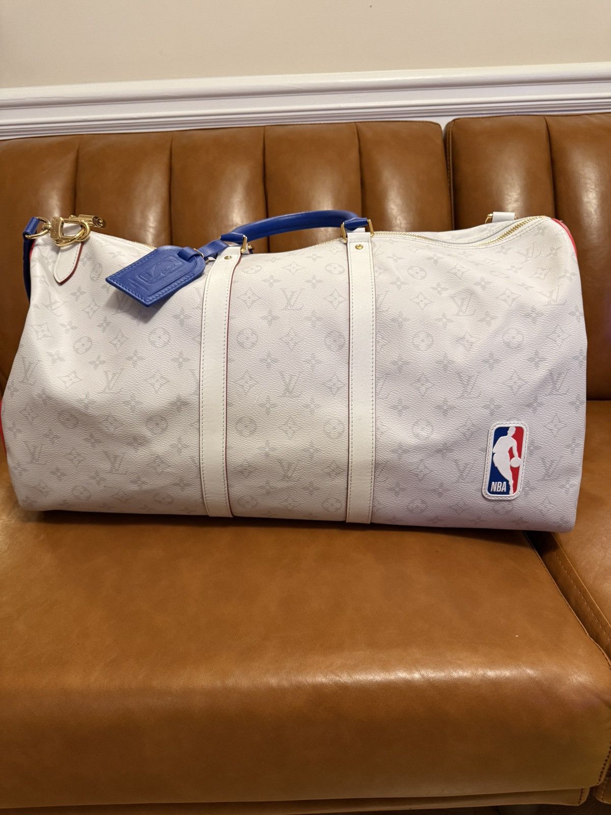 Louis Vuitton × NBA Louis Vuitton X NBA Keepall Antartica Bag Size ONE SIZE - 1 Thumbnail