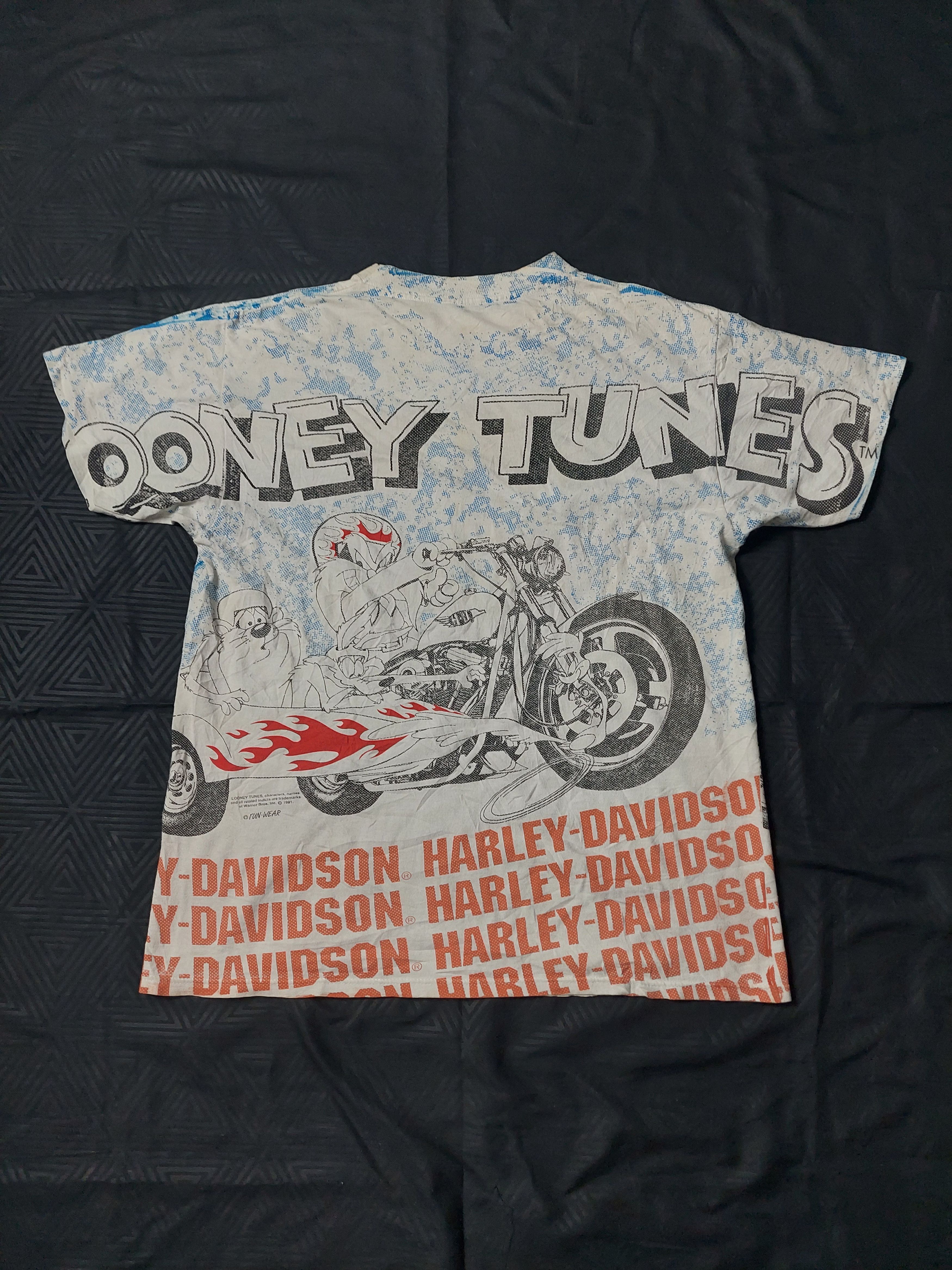 Warner Bros Vintage looney tunes 90s t-shirt Size US L / EU 52-54 / 3 - 3 Thumbnail