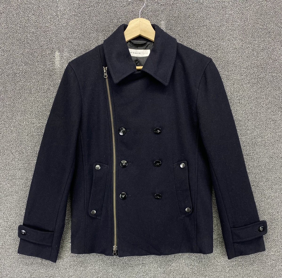 Takeo Kikuchi Vintage Takeo Kikuchi Tokyo Punk Style Wool Jacket Size M / US 6-8 / IT 42-44 - 1 Thumbnail