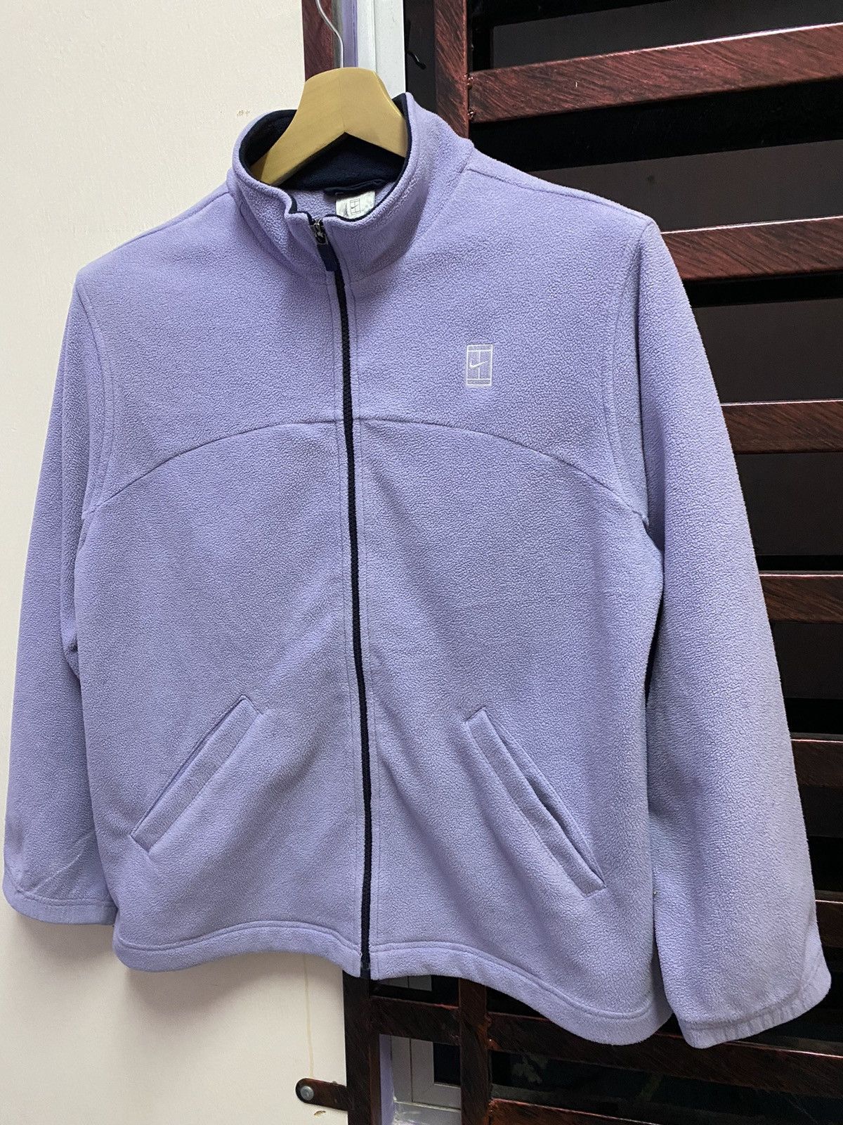 Other Vintage Y2K Nike Court Fleece Jacket Size M / US 6-8 / IT 42-44 - 2 Thumbnail