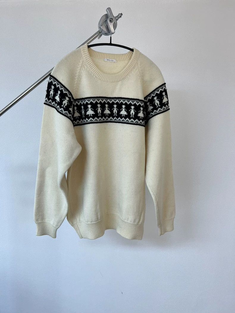 Comfortable Wool Knit Sweater by Yohji Yamamoto