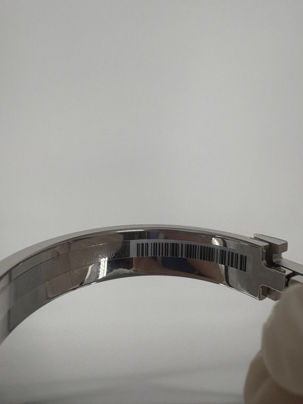 Hermes Hermes Click H Silver Bracelet Size ONE SIZE - 5 Thumbnail