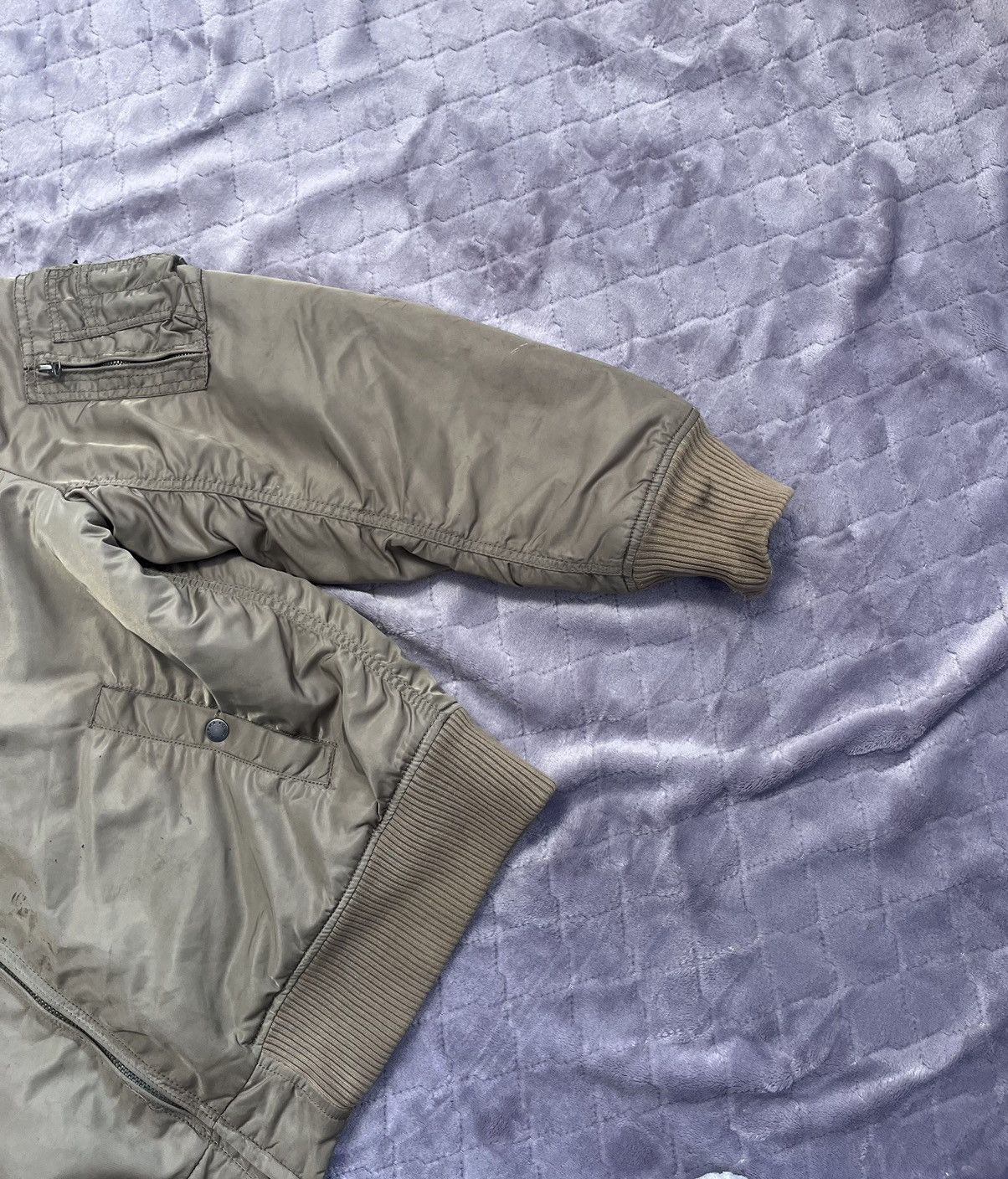 Alpha Industries 💥VINTAGE ALPHA INDUSTRIES MA-1 BOMBER Size US XXL / EU 58 / 5 - 7 Thumbnail