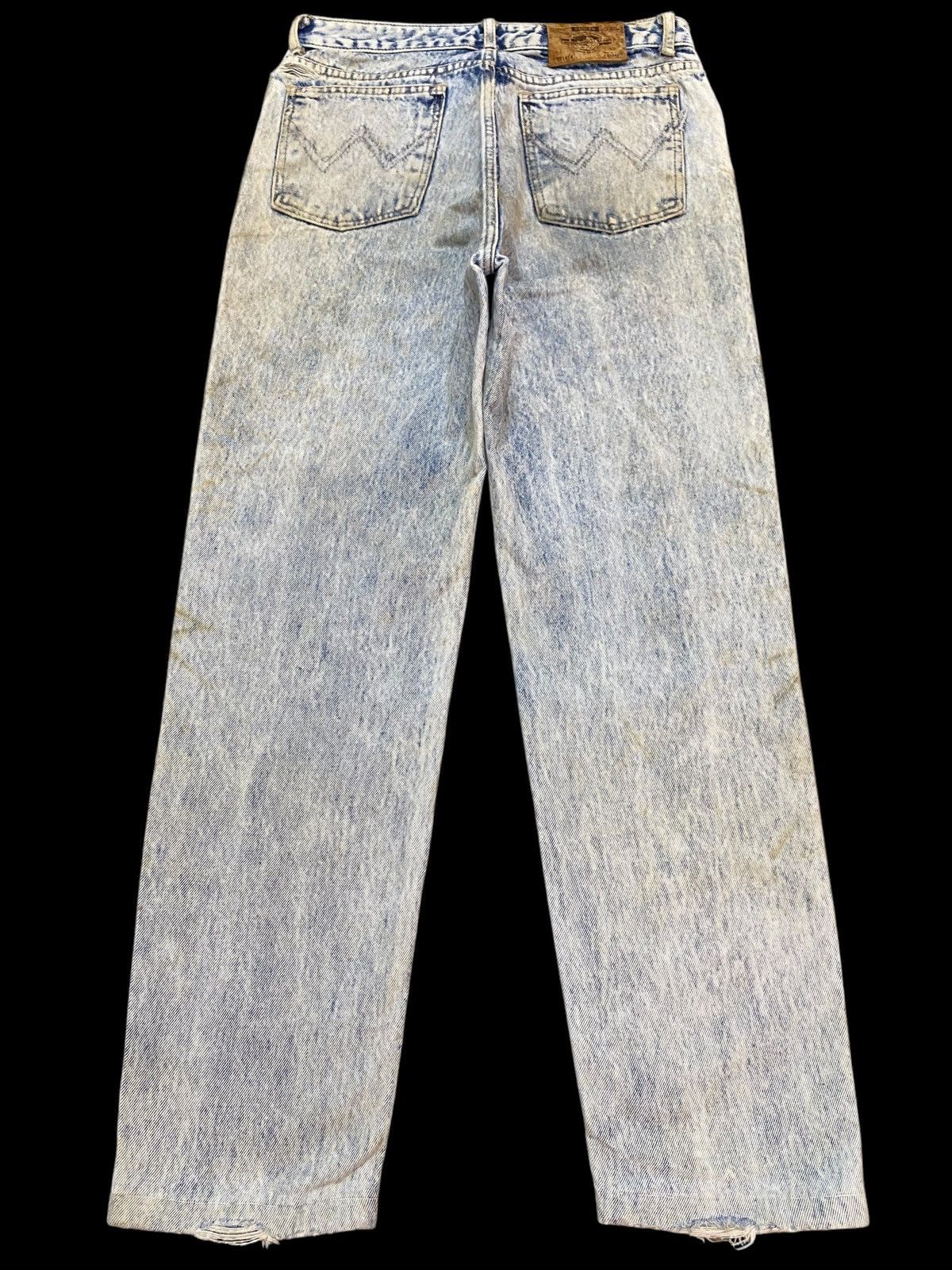 Edwin Vintage Edwin International Basic Acid Wash Distressed Jeans Size US 29 - 2 Thumbnail