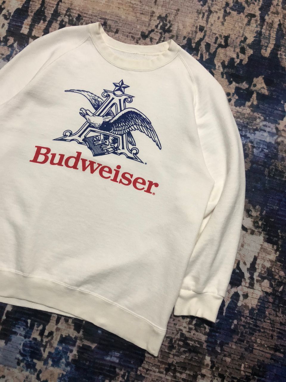 Budweiser Vintage 90s Budweiser Snack Honey Buds Crewneck Sweatshirt Size US S / EU 44-46 / 1 - 5 Thumbnail