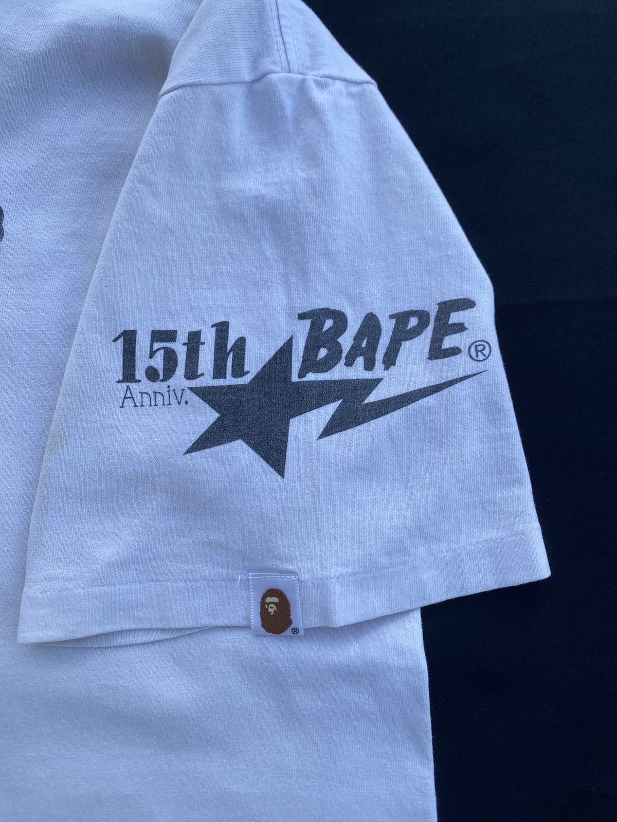 Bape Rare SS2008 BAPE Baby Milo x Nigo 15th Anniversary Tshirt Size US M / EU 48-50 / 2 - 9 Thumbnail