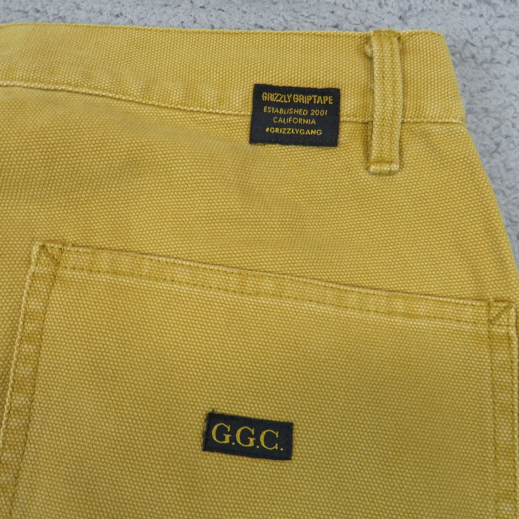 Doublet Grizzly Griptape Pants Men 32 Double Knee Workwear Canvas Carpenter Skater 32x32 Size US 32 / EU 48 - 4 Thumbnail