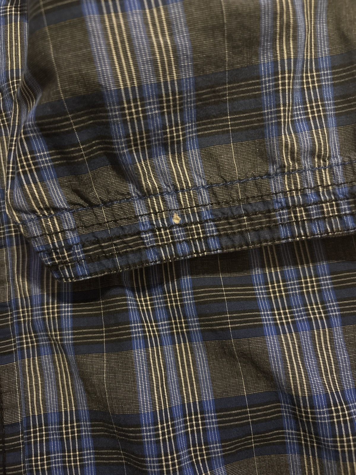 Other Vintage Blue and Black Graphic Embroidered Plaid Button-up Size US S / EU 44-46 / 1 - 5 Thumbnail