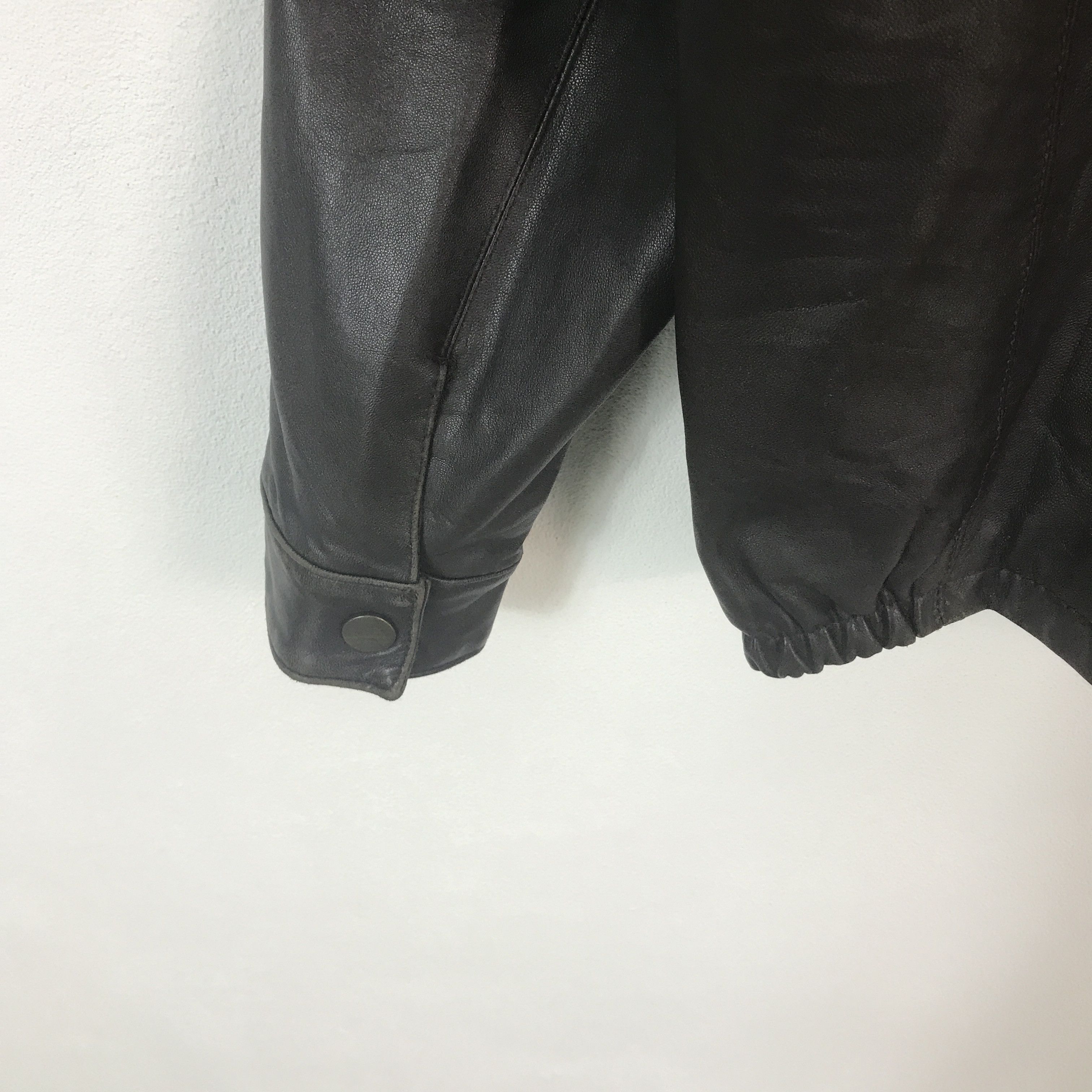 Japanese Brand vtg pierotucci Leather jacket Size US L / EU 52-54 / 3 - 7 Thumbnail